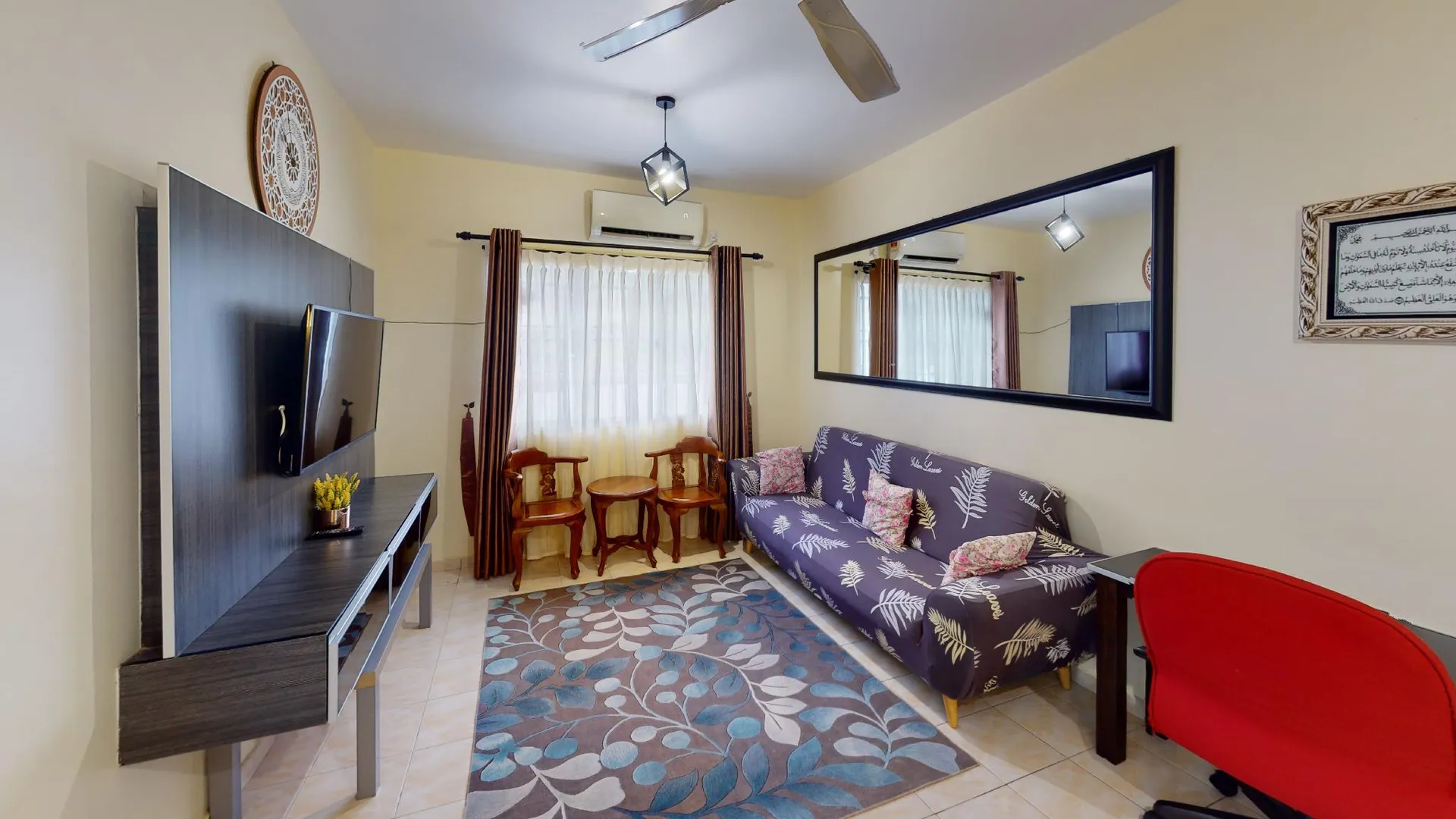 이포 탐분의 아파트먼트 (798m², 침실 3개, 프라이빗 욕실 2개) 3성급 싱글룸 객실