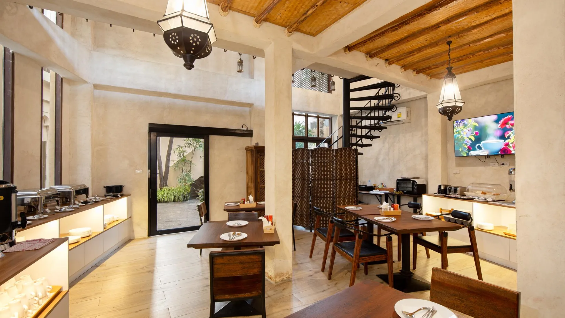 방콕 드완 방콕 호텔 3성급 호텔 레스토랑