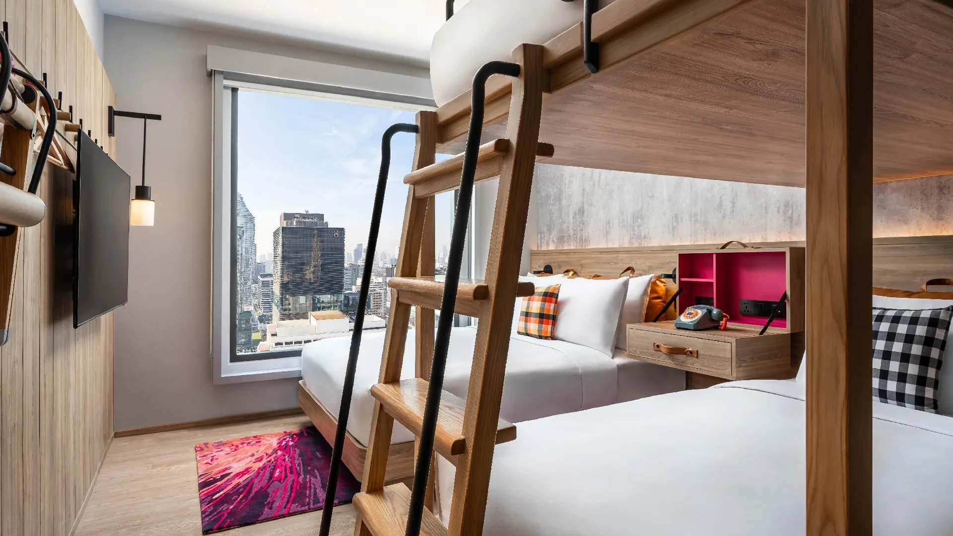 방콕 목시 방콕 라차프라송 4성급 호텔 객실