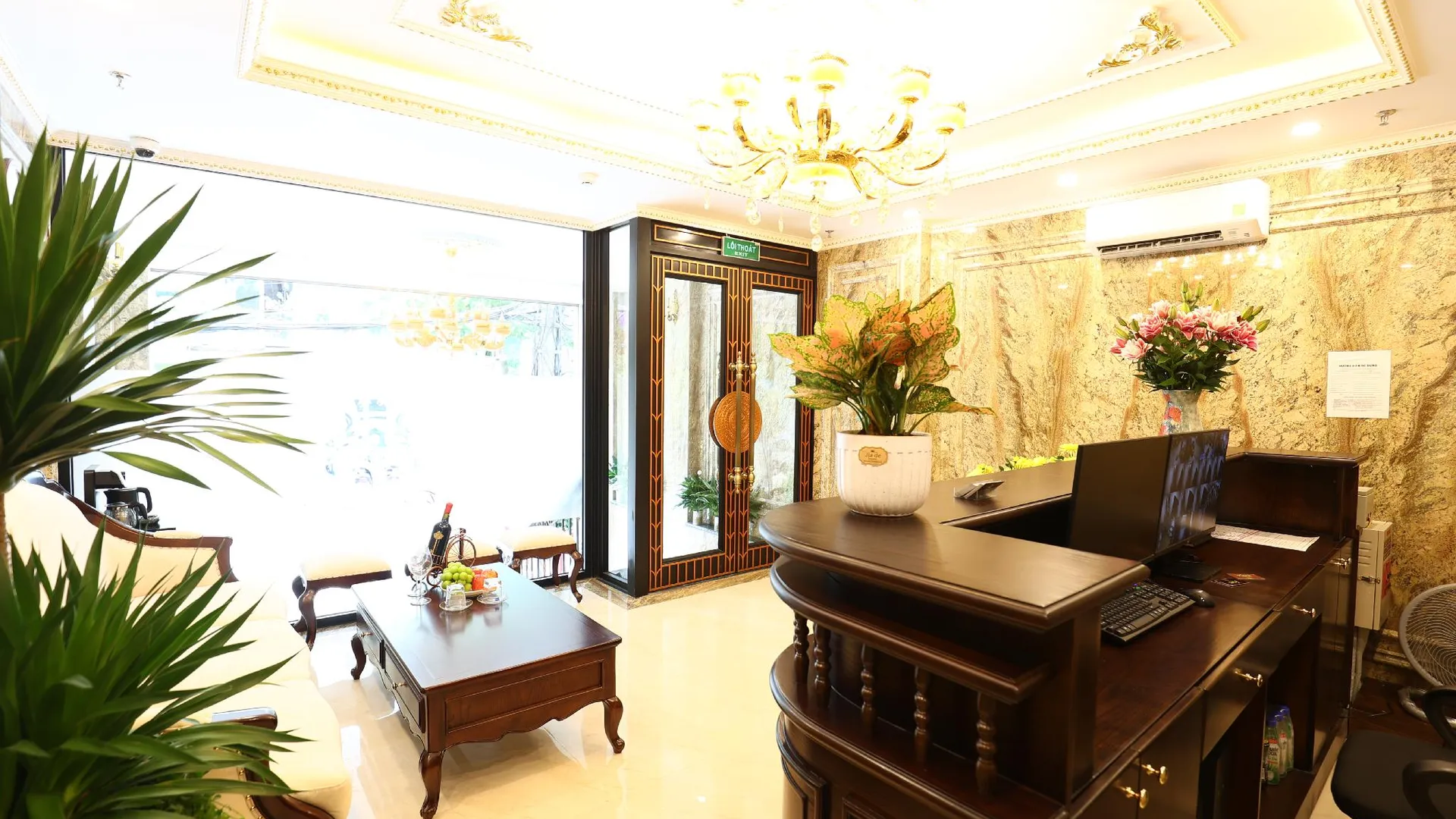 하노이 로얄 호텔 - 5분 거리 케앙남 랜드마크 72 근처 3성급 호텔 로비
