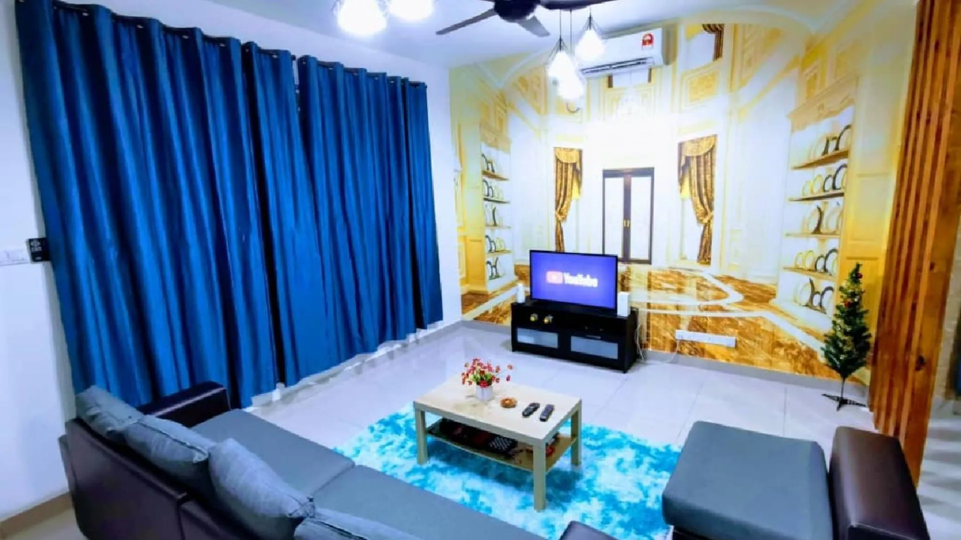 데사루 반다르 페나와르의 프라이빗 하우스 (2000m², 침실 4개, 프라이빗 욕실 3개) 5성급 게스트하우스 스위트룸