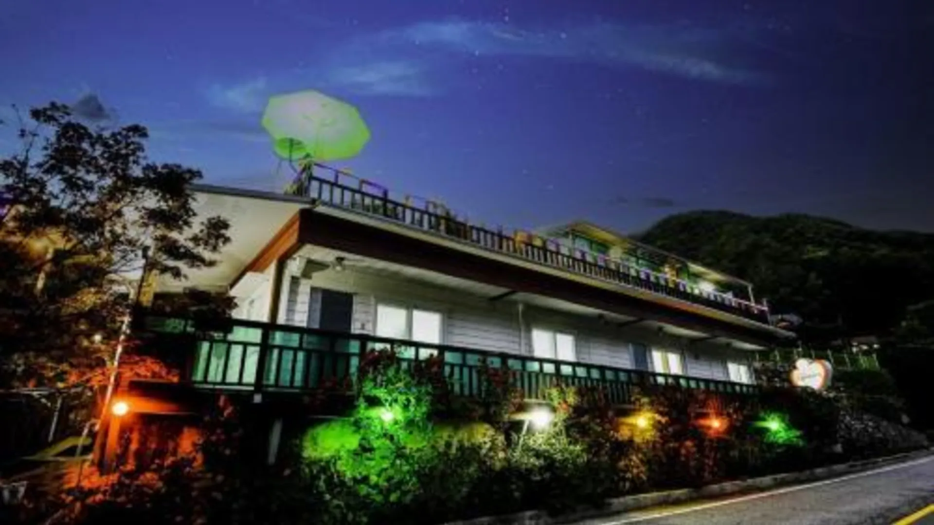 가평 산골 스파 펜션 3성급 게스트하우스 전망