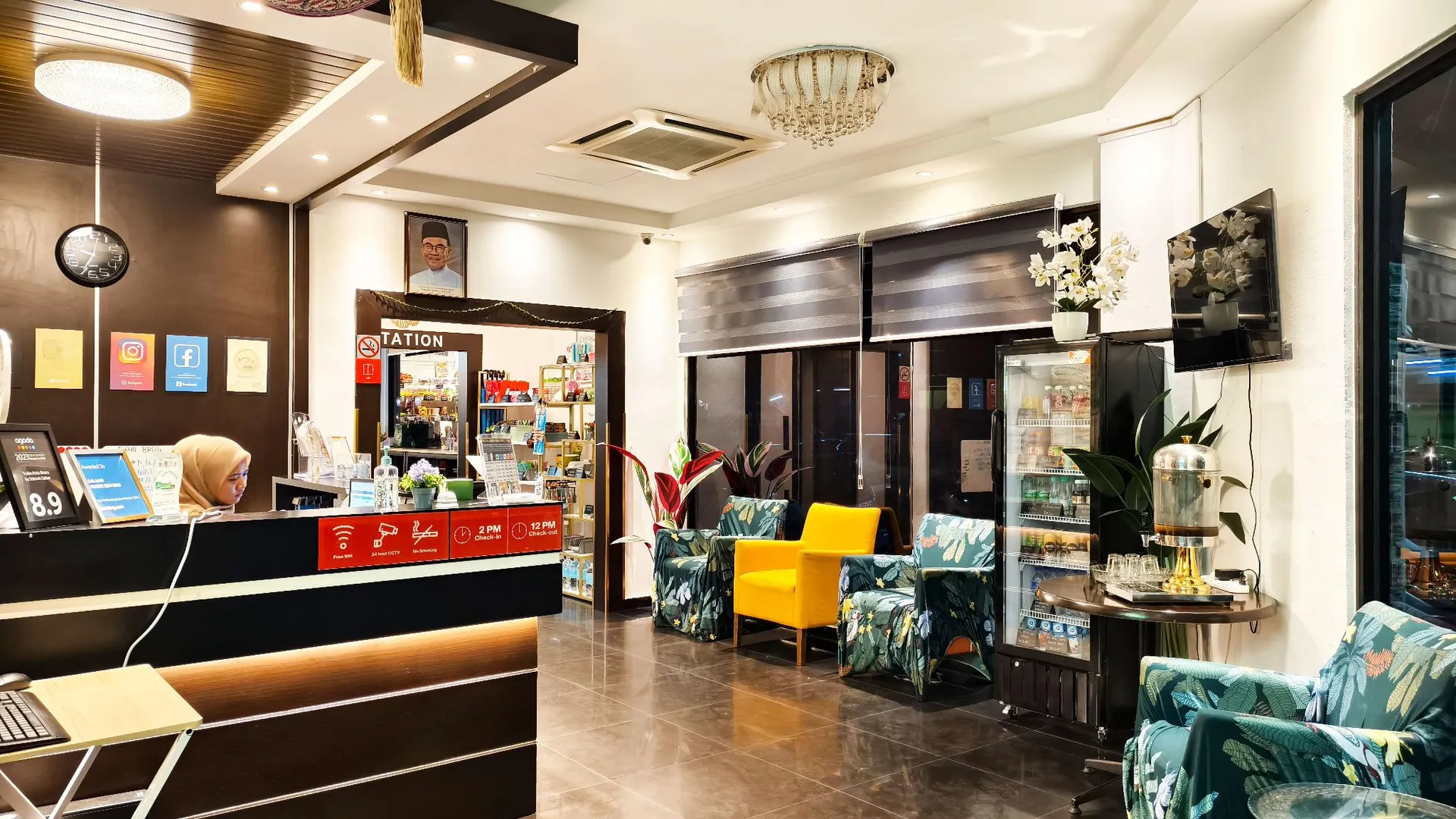 코타바루 살람 스위트 호텔 2성급 호텔 로비