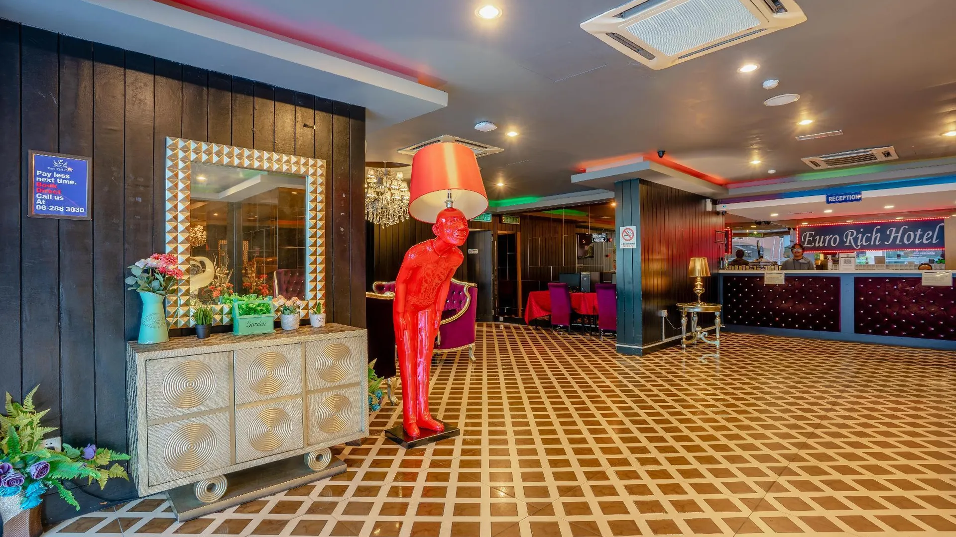 말라카 유로 리치 호텔 멜라카 2성급 호텔 스위트룸