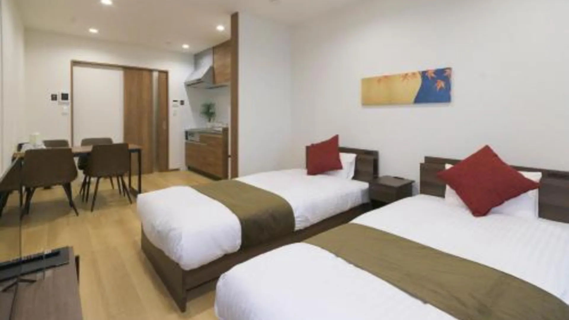 후쿠오카 Miyabi 3성급 게스트하우스 스위트룸