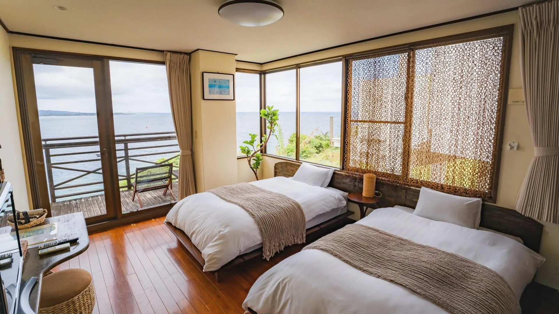 오키나와 본섬 Kaya Resort Kourijima 3성급 호텔 객실