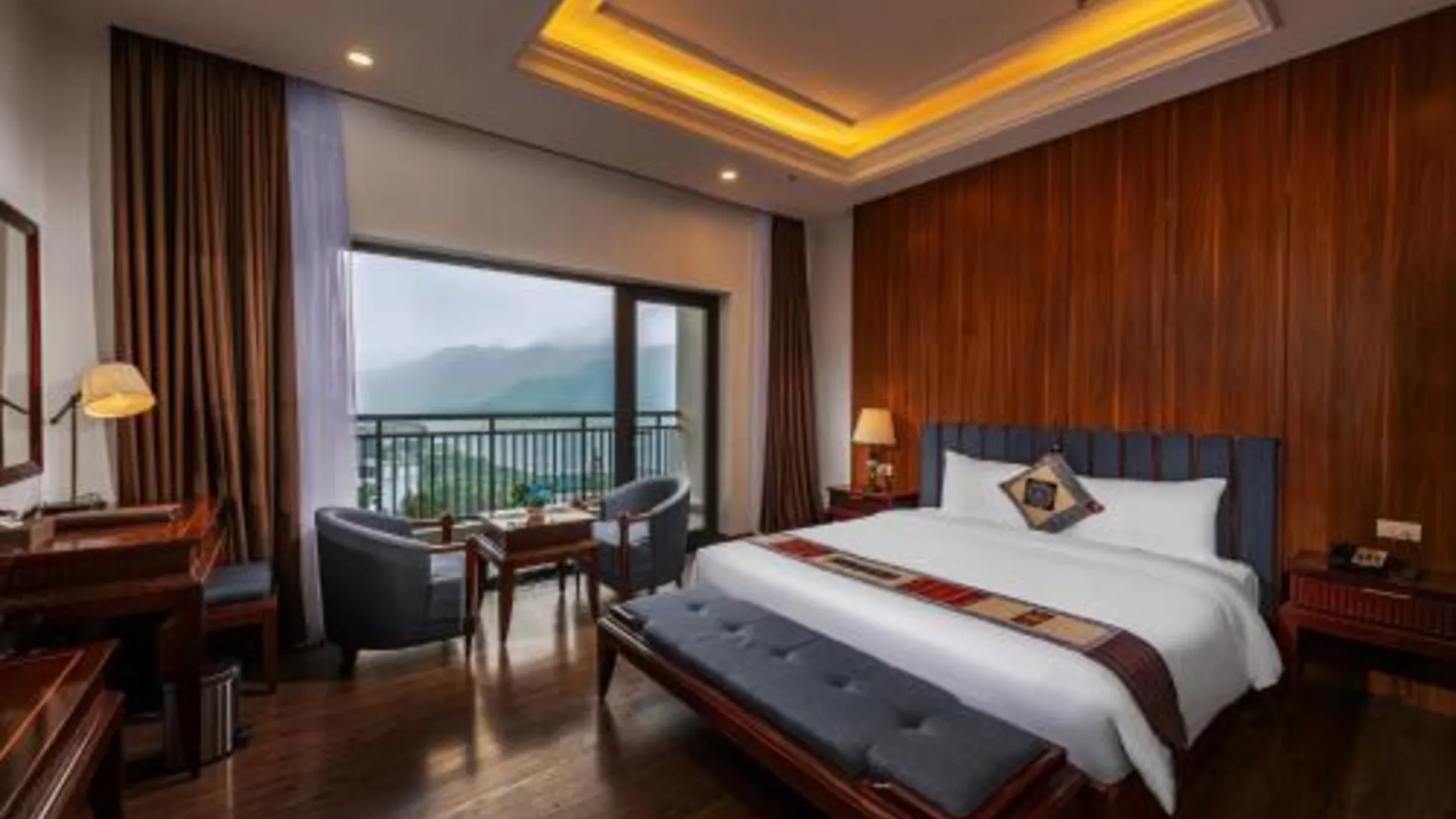 사파 뱀부 사파 호텔 4성급 호텔 전망