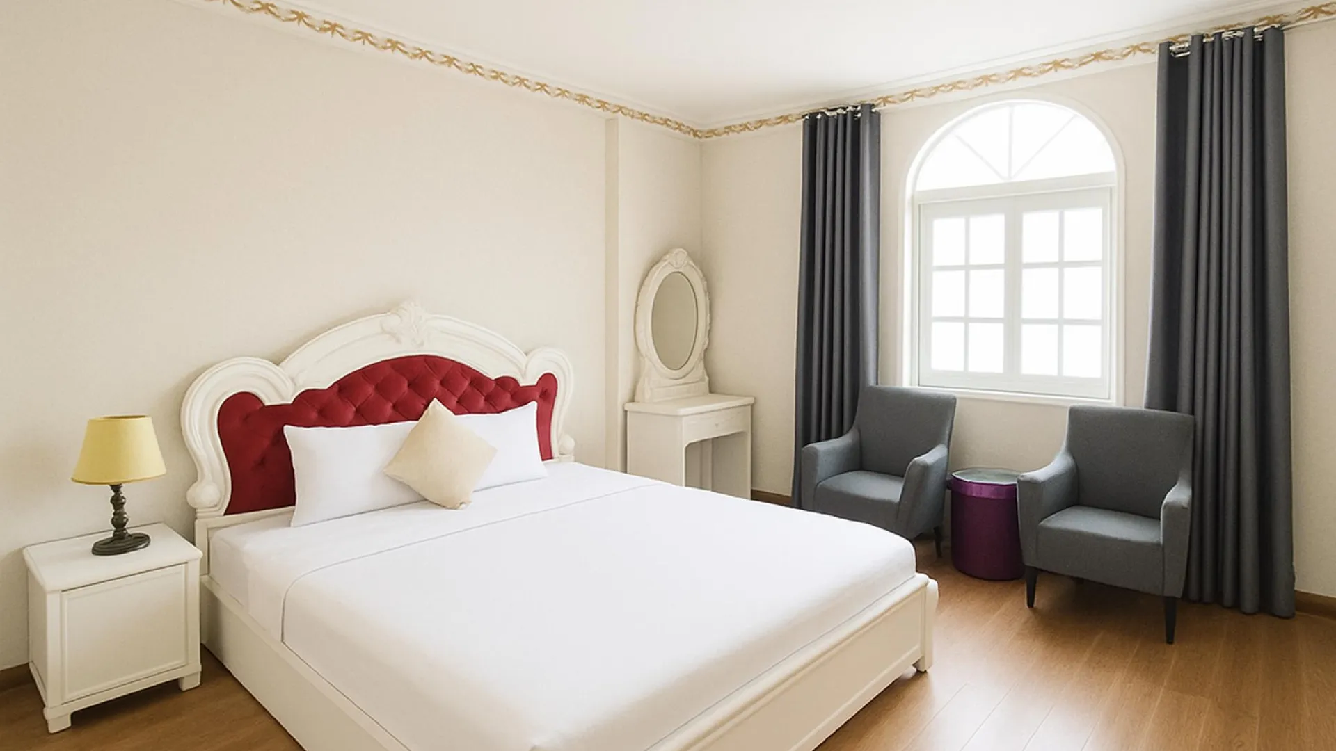 호치민 S79 크라운 부이비엔 2성급 호텔 레스토랑