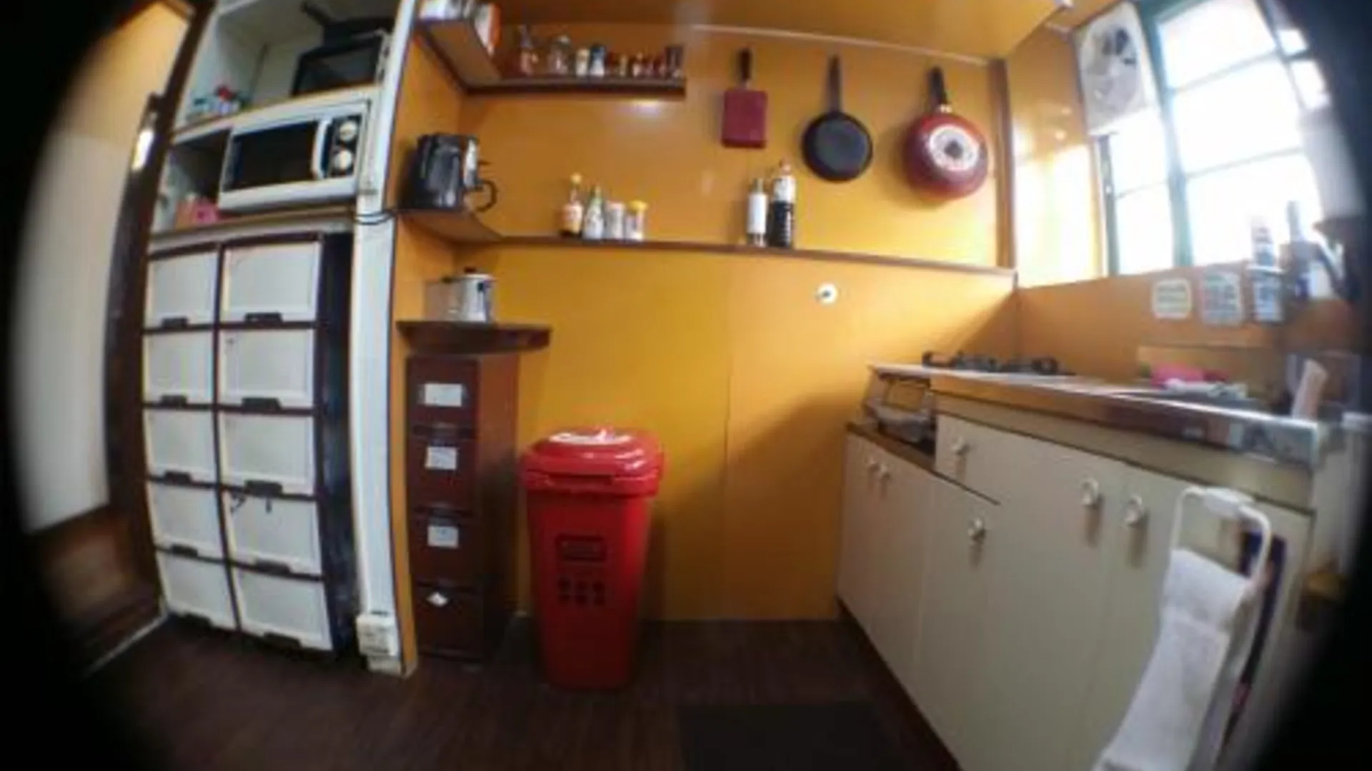 오키나와 본섬 게스트하우스 베이스 오키나와 1성급 호텔 레스토랑