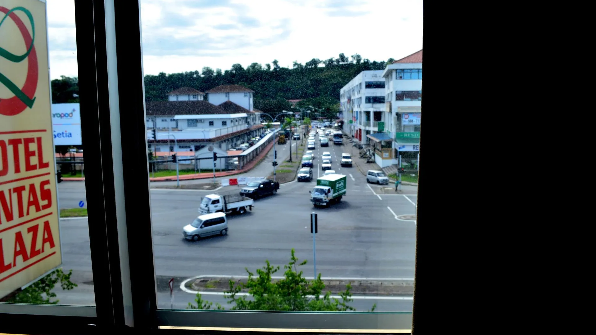 코타키나발루 린타스 플라자 부티크 호텔 1성급 호텔 레스토랑