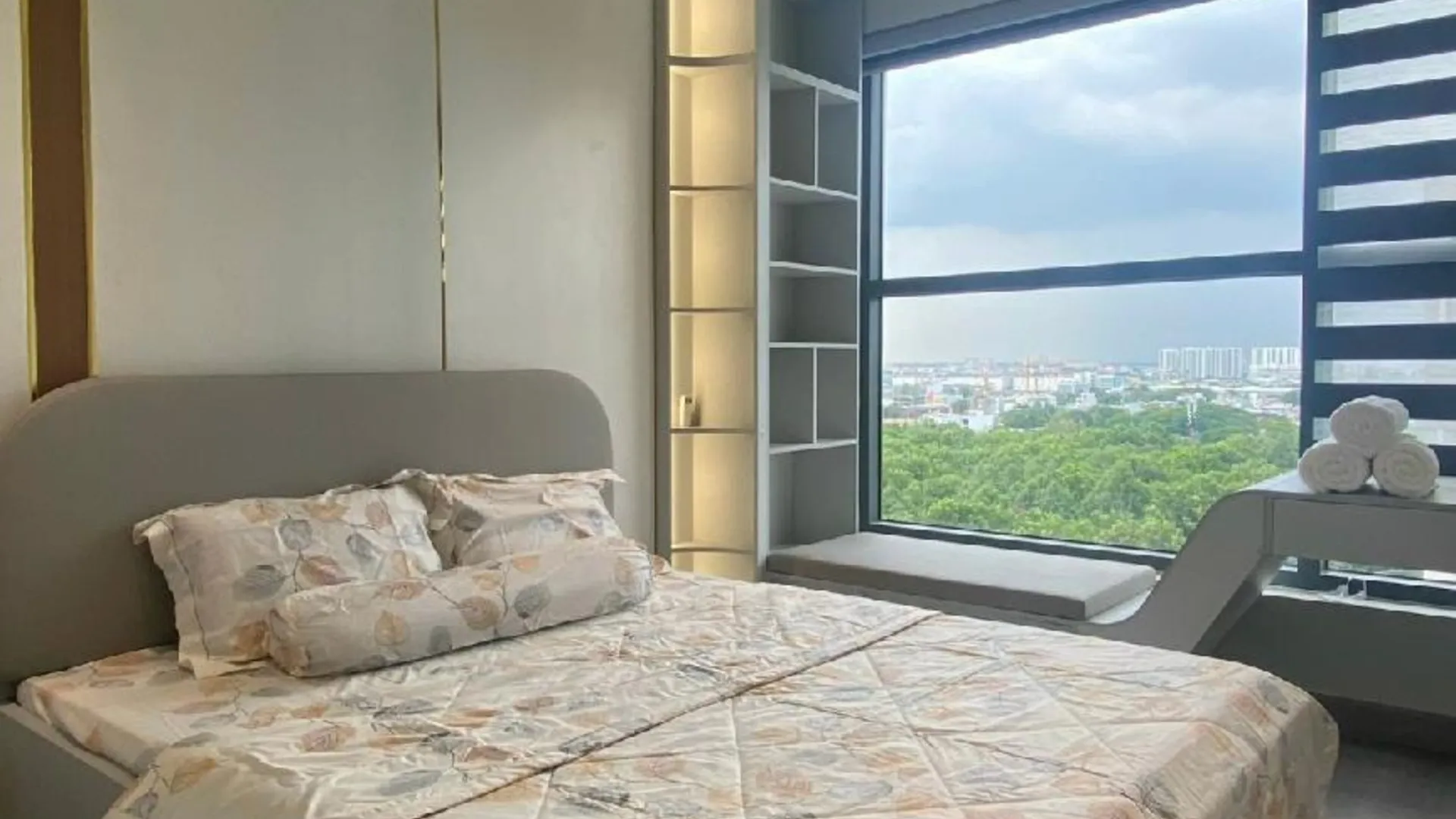 호치민 탄푸의 프라이빗 하우스 (m², 침실 1개, 프라이빗 욕실 2개) 1성급 싱글룸 스위트룸