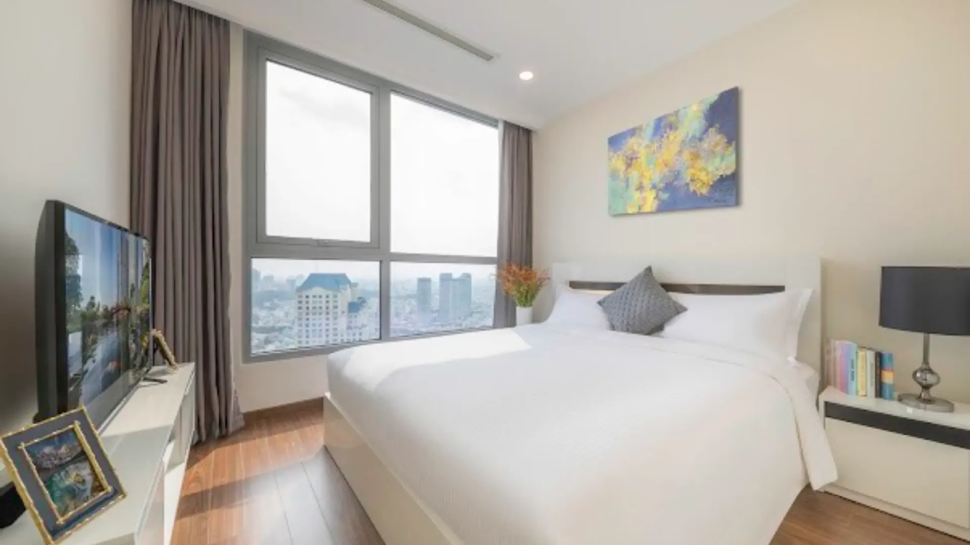 호치민 소미 럭스스테이 LP 5성급 호텔 전망