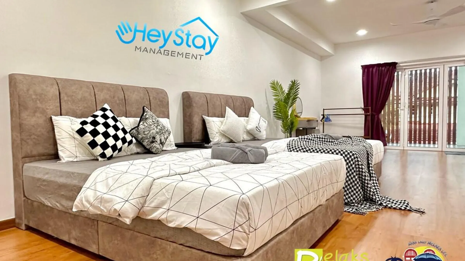 말라카 클레방의 프라이빗 하우스 (100m², 침실 4개, 프라이빗 욕실 3개) 4성급 게스트하우스 스위트룸