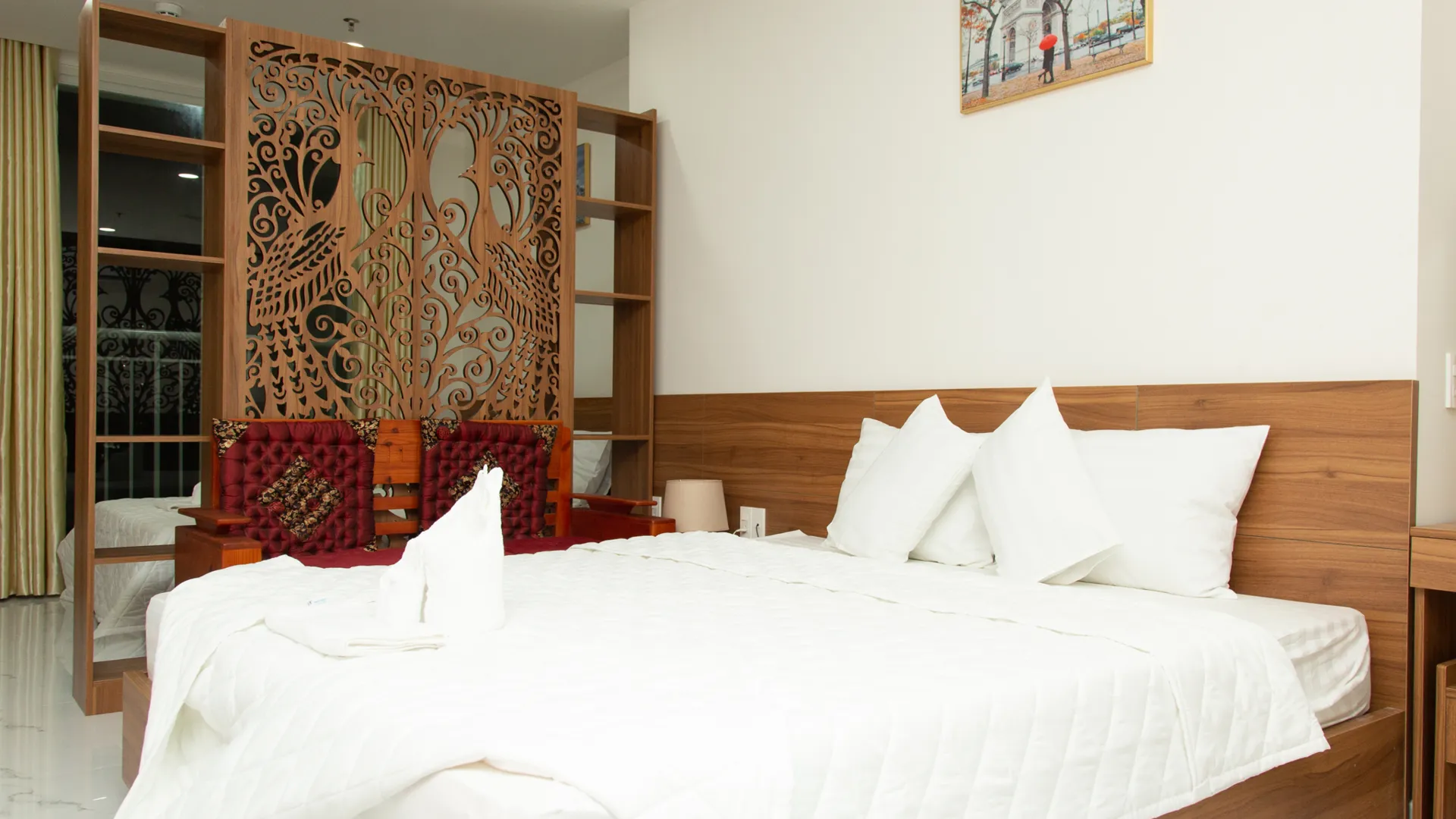 호치민 티엔 타이 호텔 3성급 호텔 스위트룸