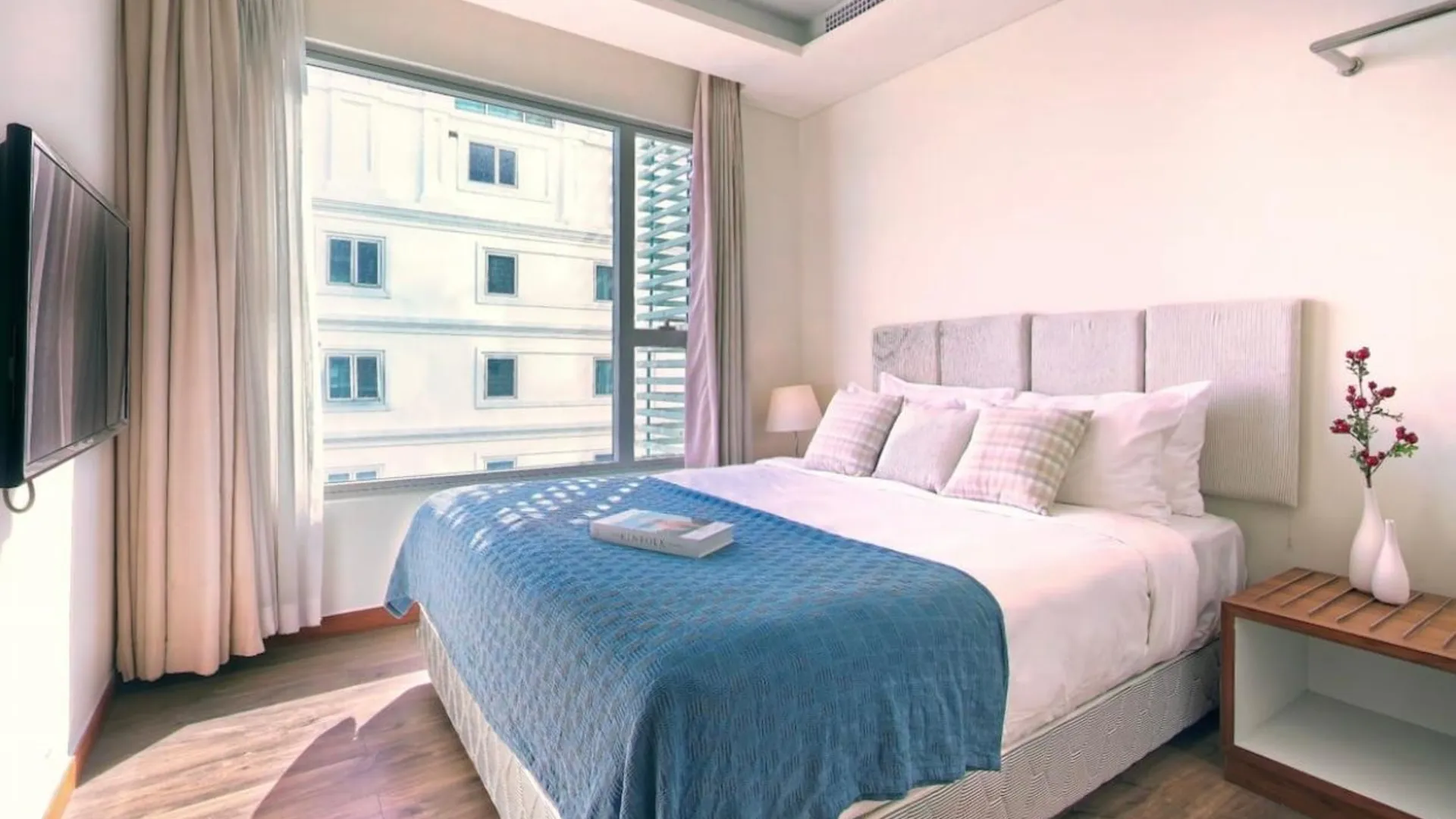 다낭 프억 미의 아파트먼트 (90m², 침실 2개, 프라이빗 욕실 2개) 5성급 싱글룸 스위트룸