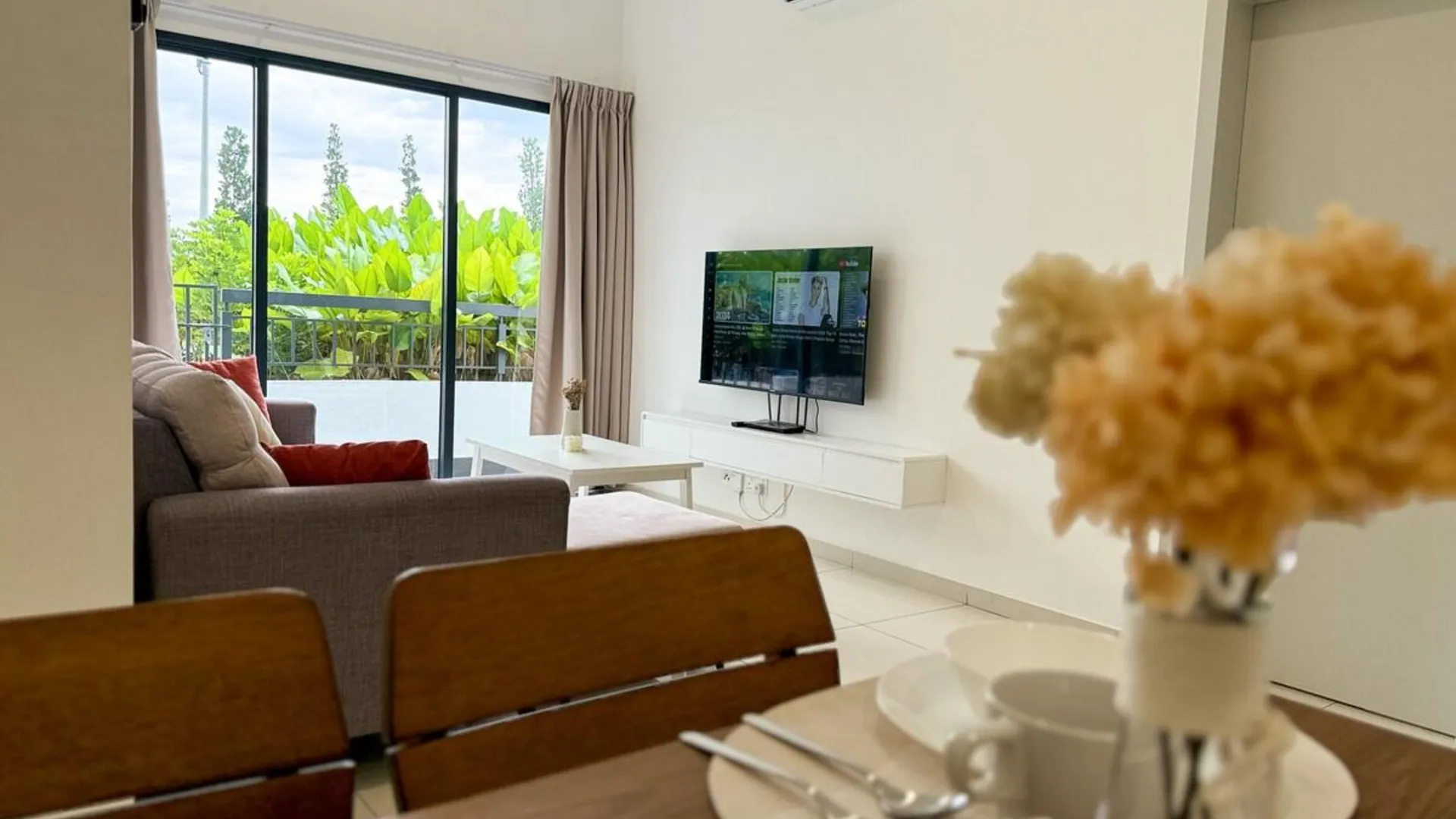 이포 캄풍 자와의 아파트먼트 (59m², 침실 2개, 프라이빗 욕실 1개) 4성급 싱글룸 스위트룸