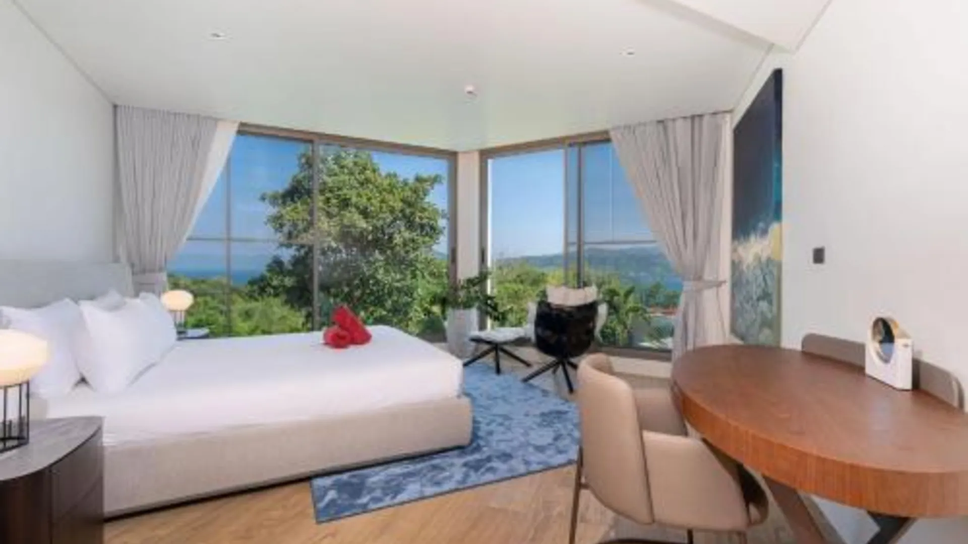 푸켓 빠통의 아파트먼트 (100m², 침실 2개, 프라이빗 욕실 2개) 4성급 게스트하우스 스위트룸