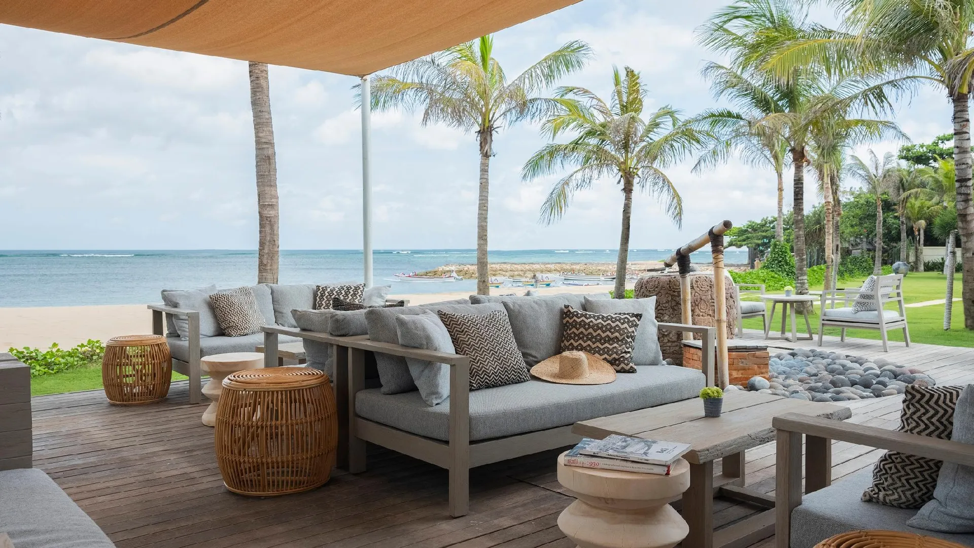 발리 사다라 리조트 5성급 호텔 로비