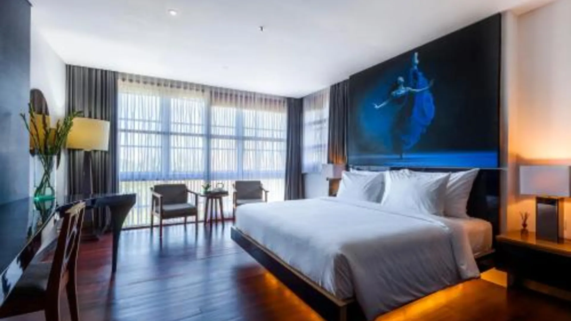 발리 이마니 스위트 4성급 호텔 전망