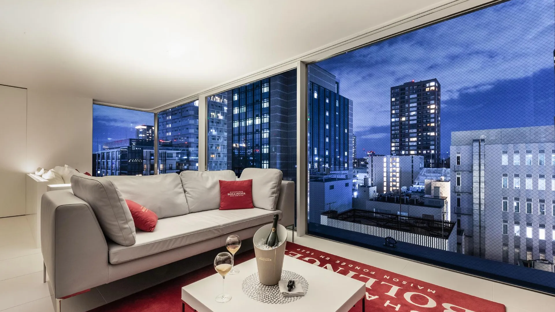 오사카 쿠베 J2 호텔 오사카 바이 온코치신 5성급 호텔 스위트룸