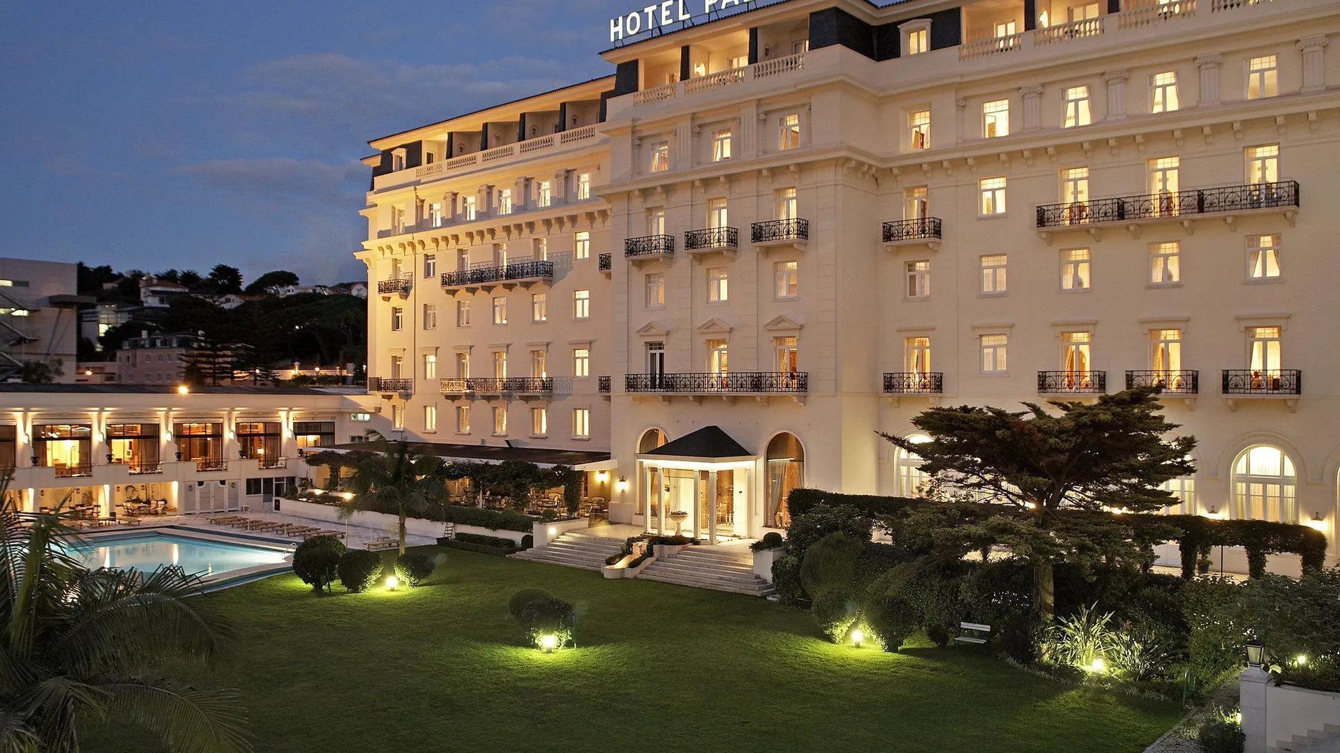 카스카이스 팔라시오 에스토릴 골프 앤 웰니스 5성급 호텔 외관