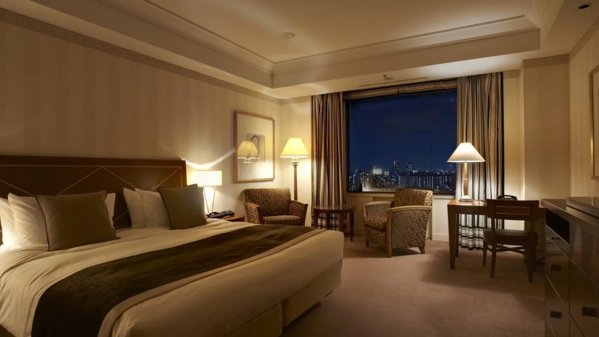 오사카 임페리얼 호텔 오사카 5성급 호텔 전망