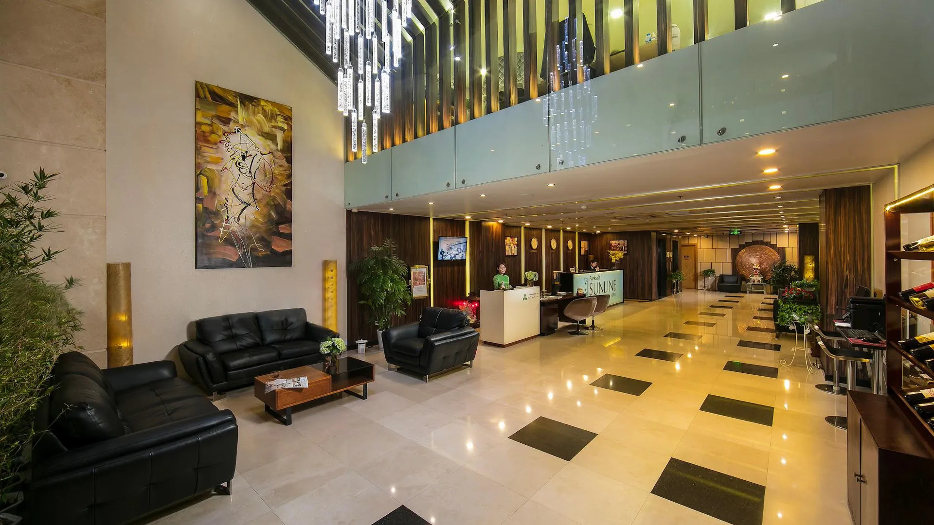 하노이 파크사이드 선라인 호텔 3성급 호텔 로비
