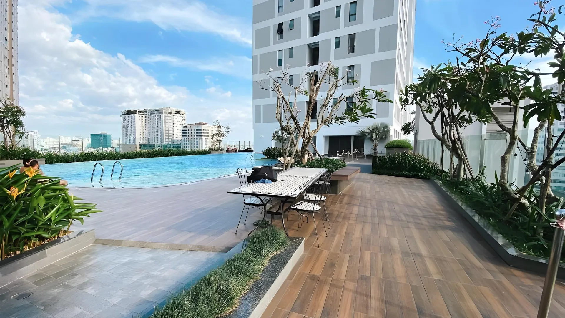 호치민 4군의 아파트먼트 (30m², 침실 1개, 프라이빗 욕실 1개) 3성급 싱글룸 부대시설