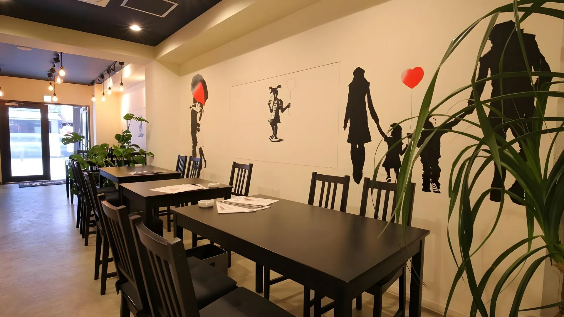 오사카 루츠 호스텔 2성급 호텔 레스토랑