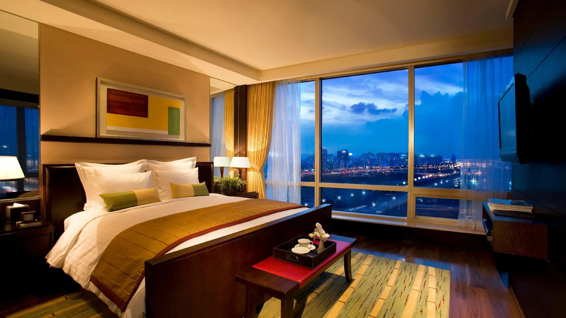 서울 여의도 파크 센터, 서울 - 메리어트 이그제큐티브 아파트먼트 5성급 호텔 스위트룸