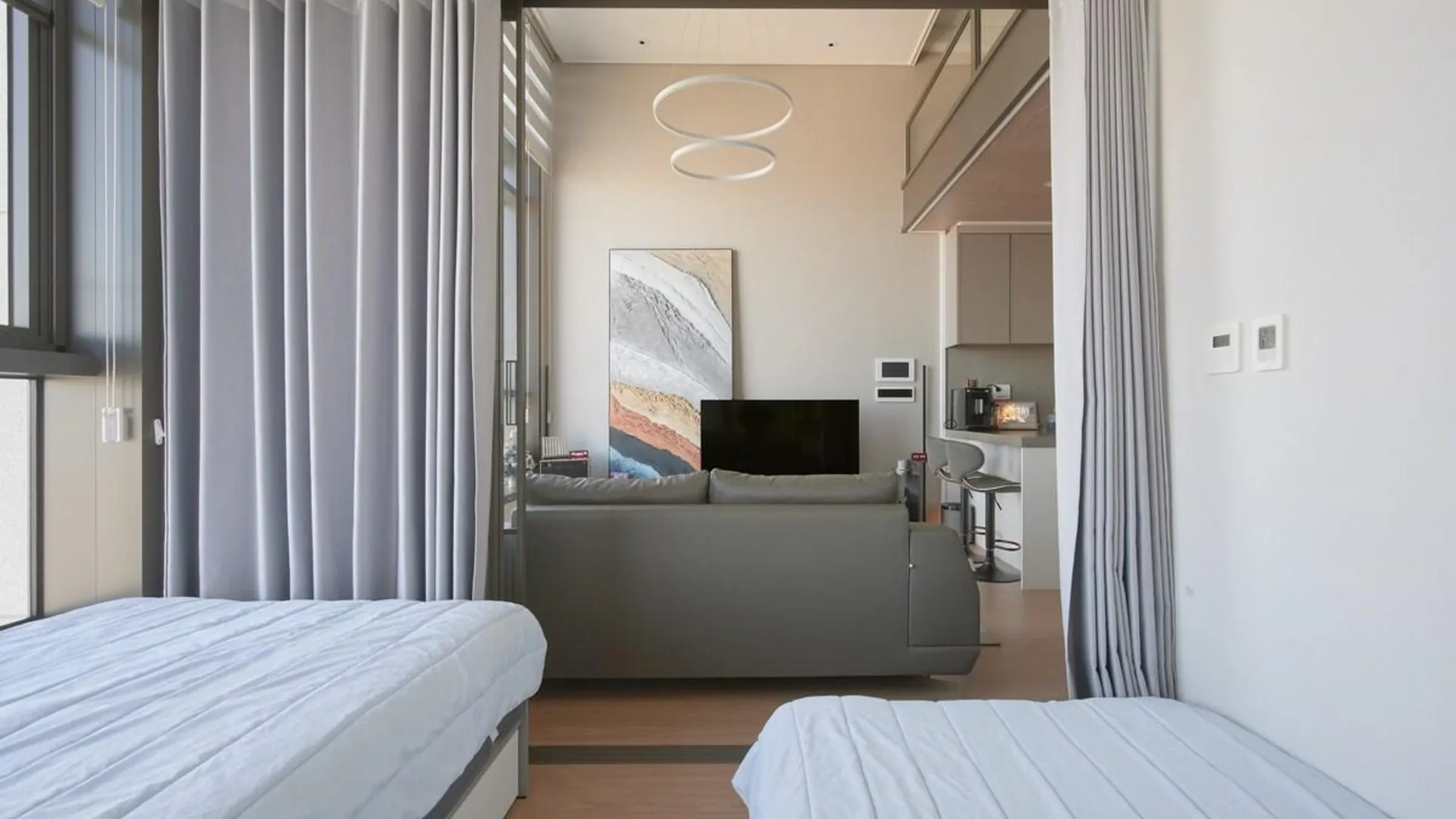 서울 광진의 프라이빗 하우스 (m², 침실 2개, 프라이빗 욕실 1개) 3성급 싱글룸 스위트룸