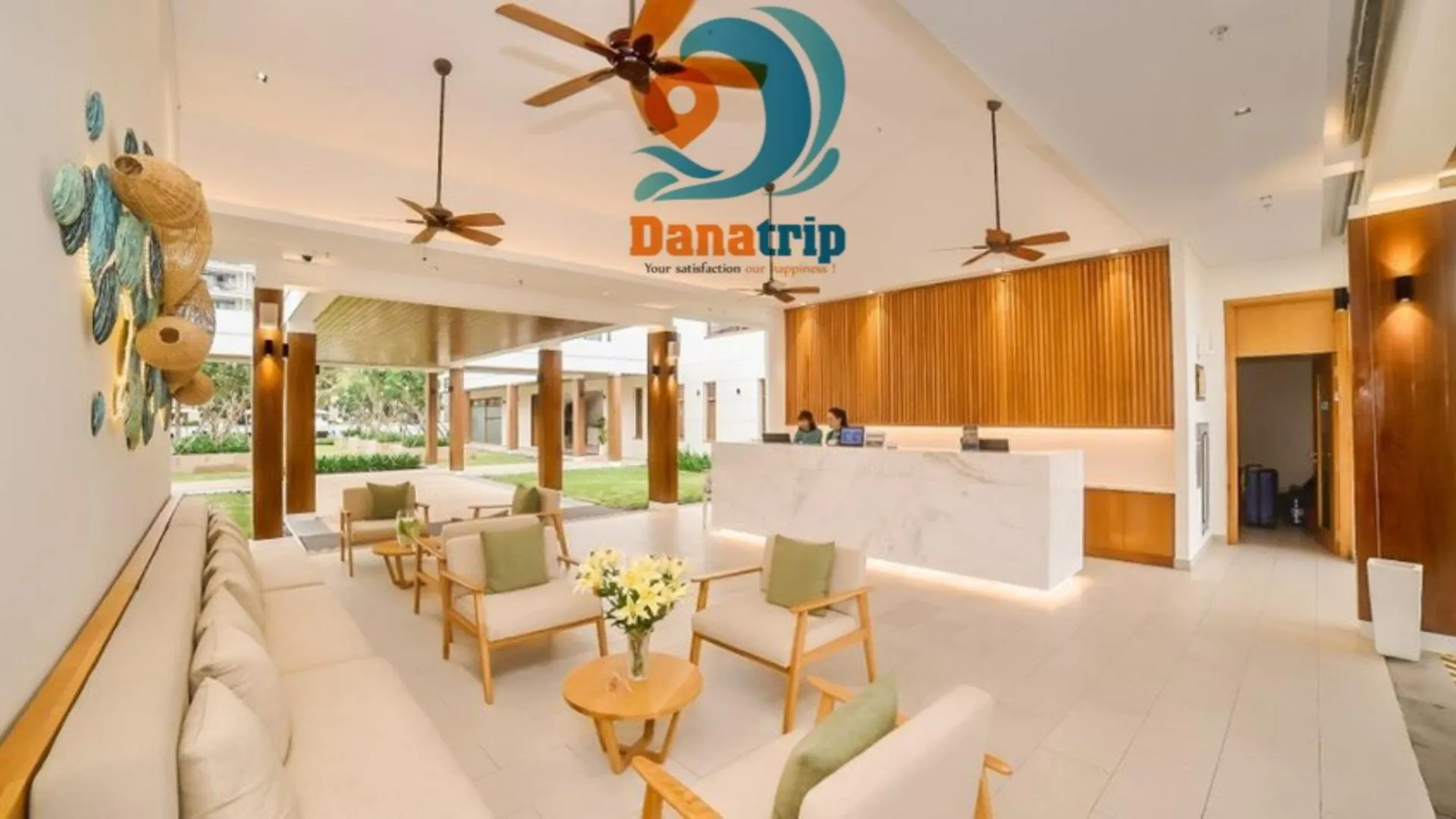 다낭 블루 스카이 앤 빌라스 비치 리조트 5성급 호텔 전망