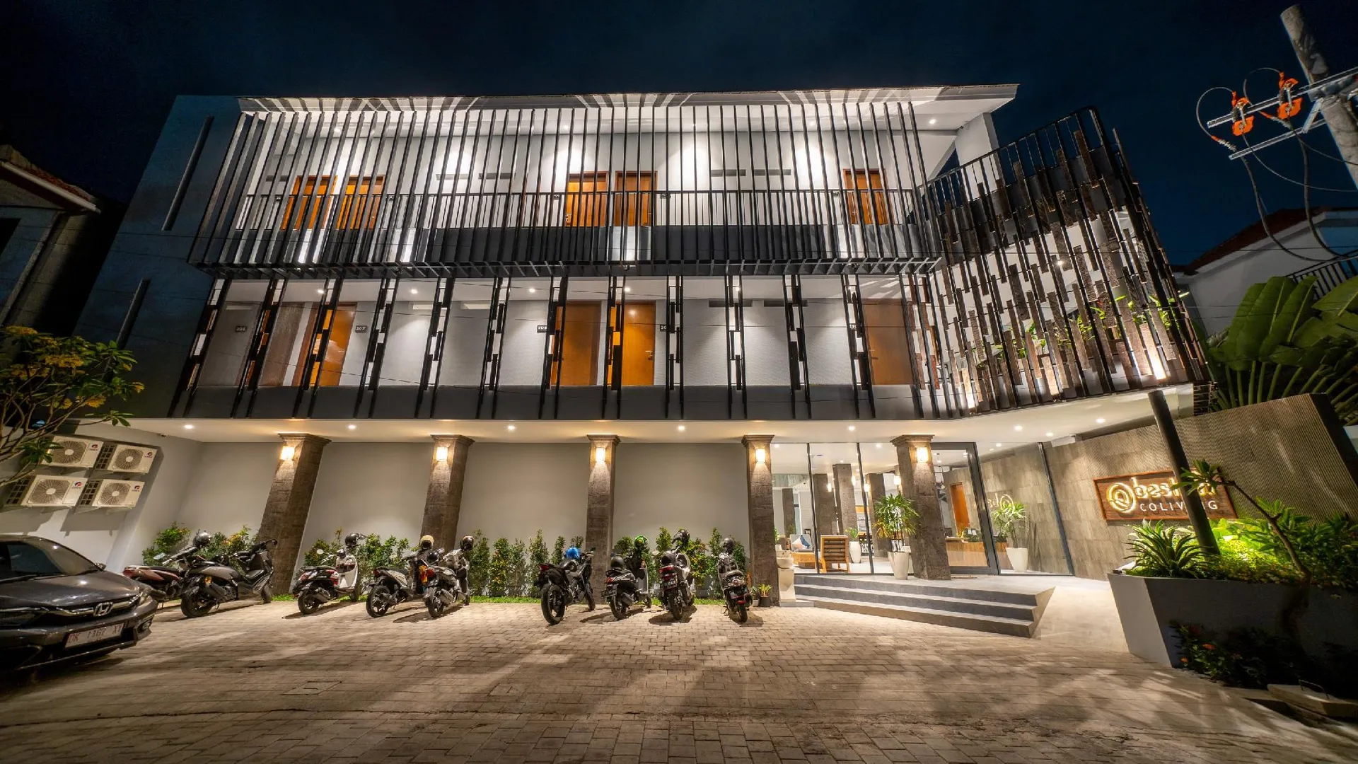 발리 베스타 코리빙 4성급 게스트하우스 외관