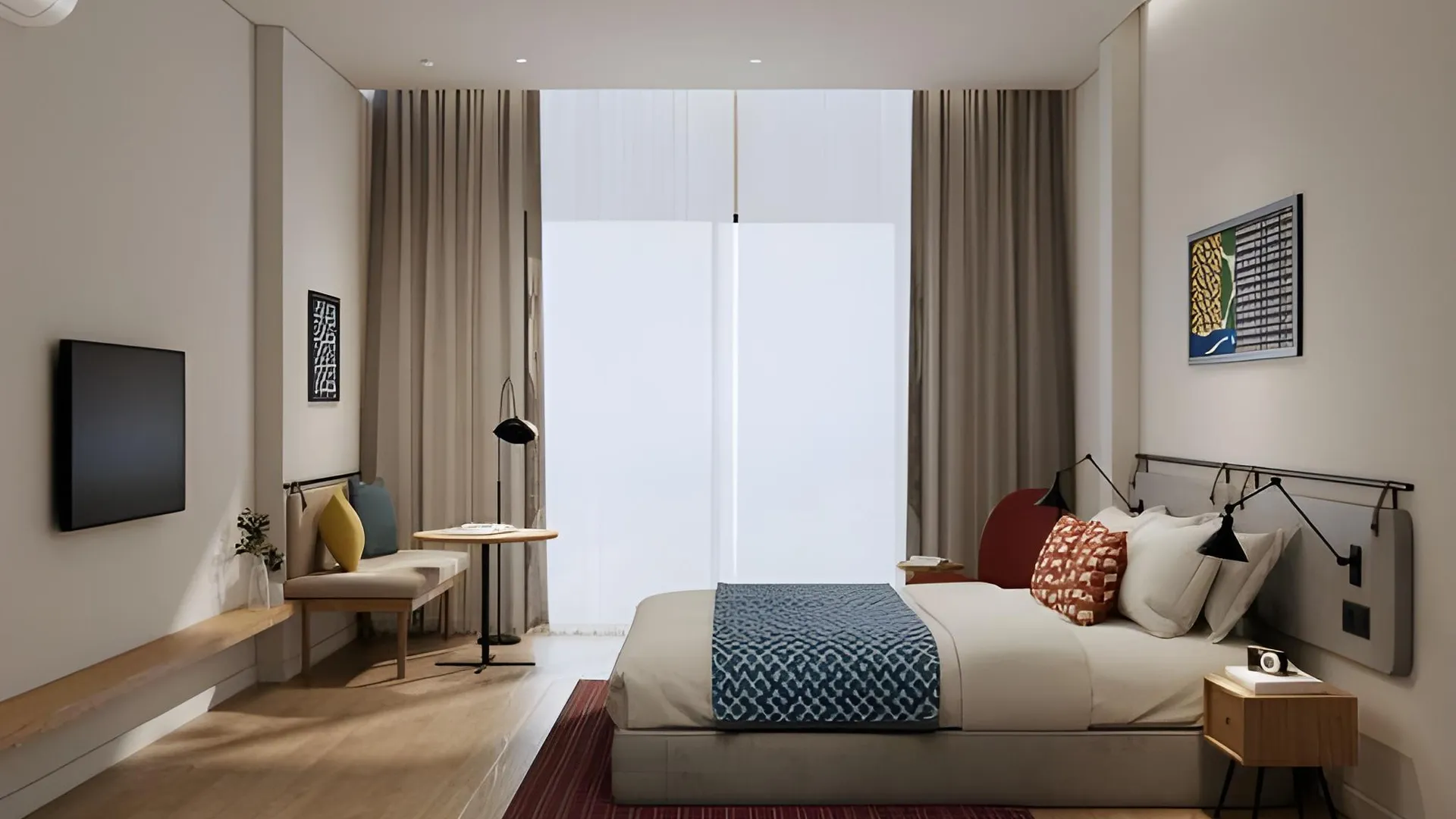 호치민 익스프레스 바이 M 빌리지 응우옌더록 - 모던 에어포트 스테이 3성급 호텔 스위트룸