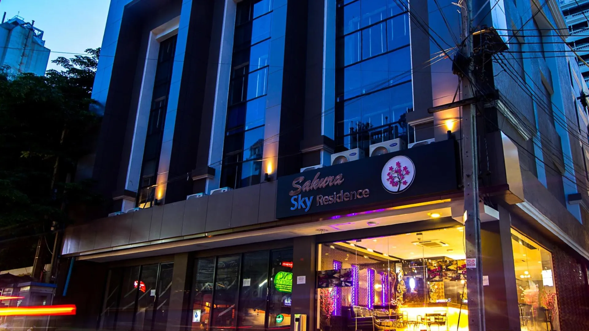 방콕 사쿠라 스카이 레지던스 2성급 호텔 객실