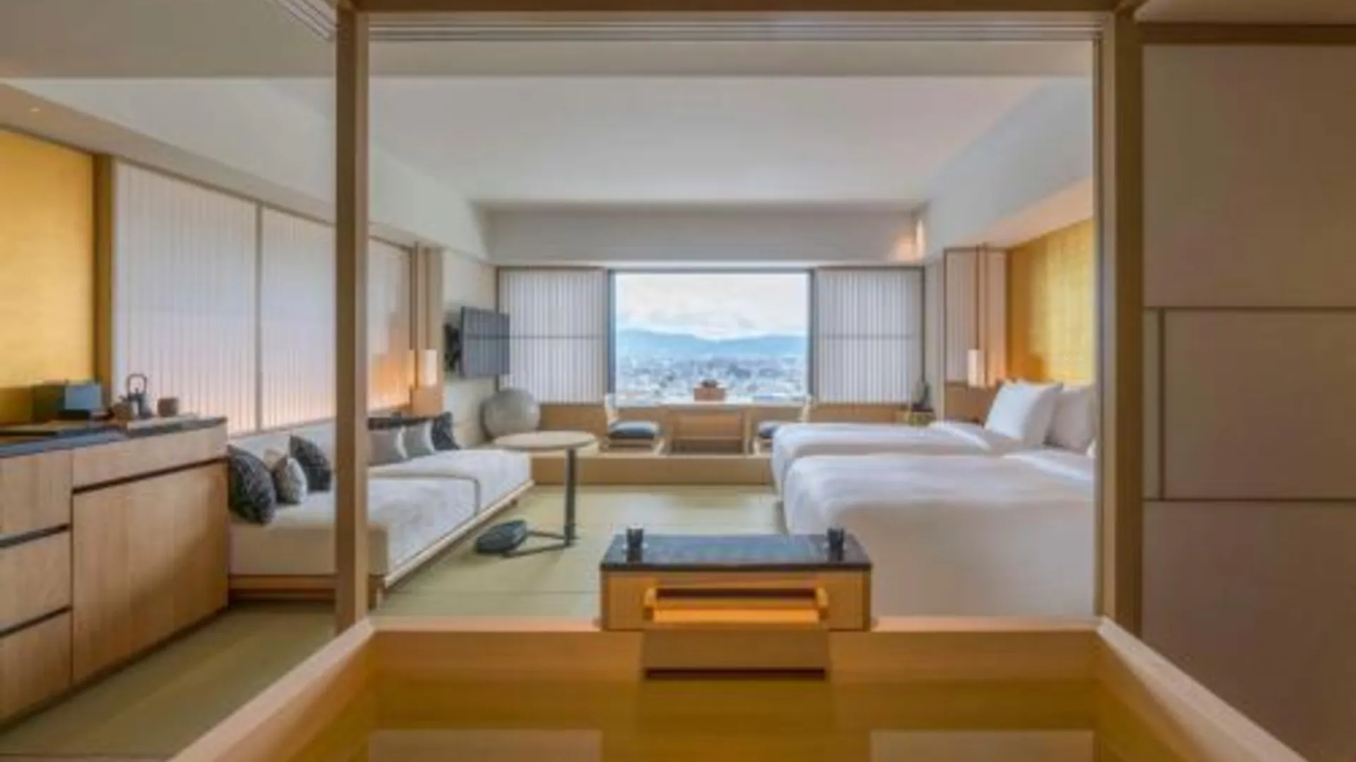 교토 반얀트리 히가시야마 교토 5성급 호텔 스위트룸