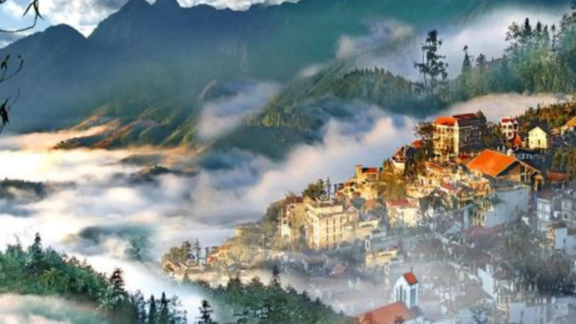 사파 Discovery Hotel 호텔 레스토랑