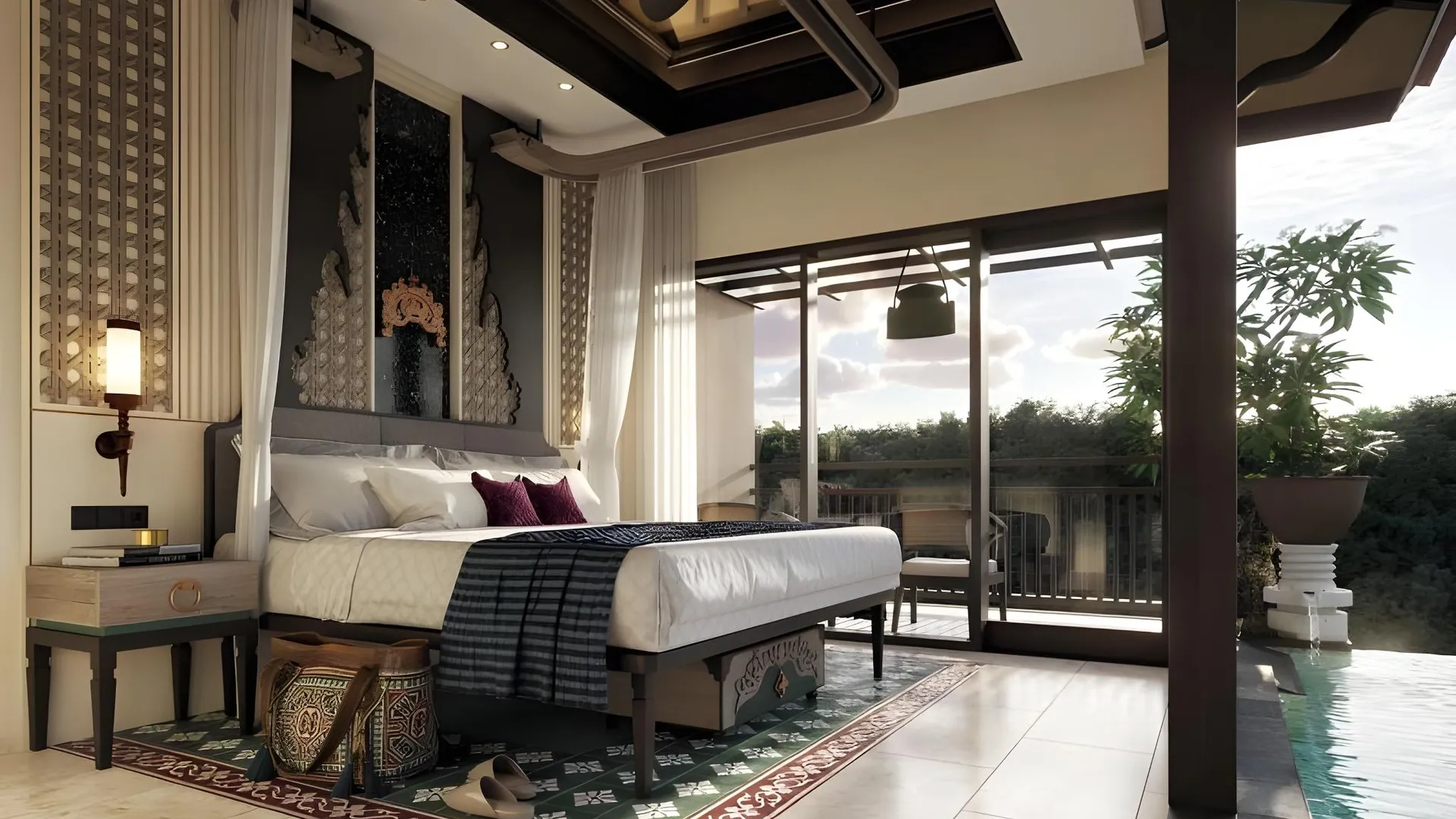 발리 메트랜드 베냐 우붓 5성급 호텔 스위트룸