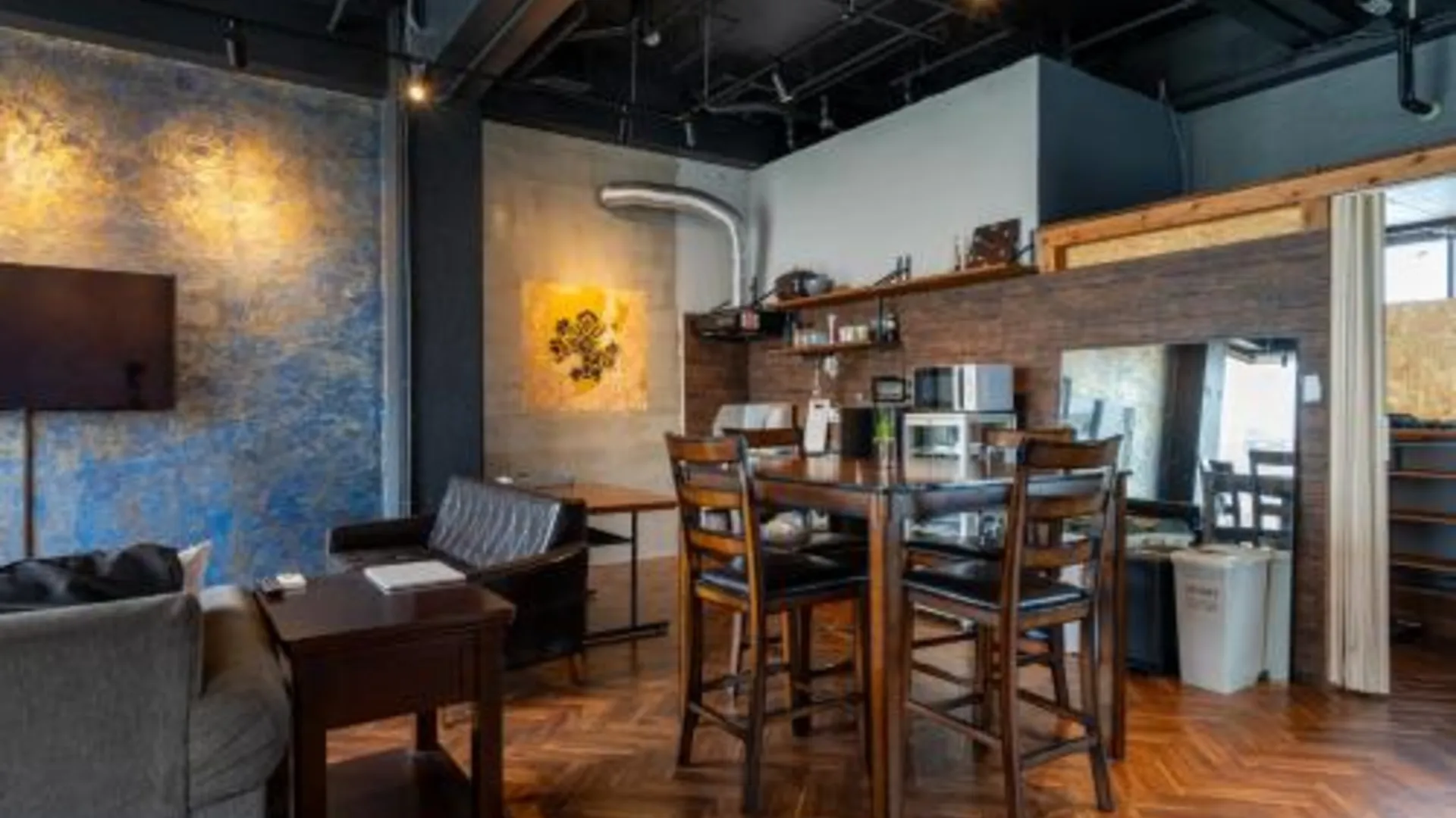 오키나와 본섬 アワセベイストリートホテル 3성급 게스트하우스 레스토랑