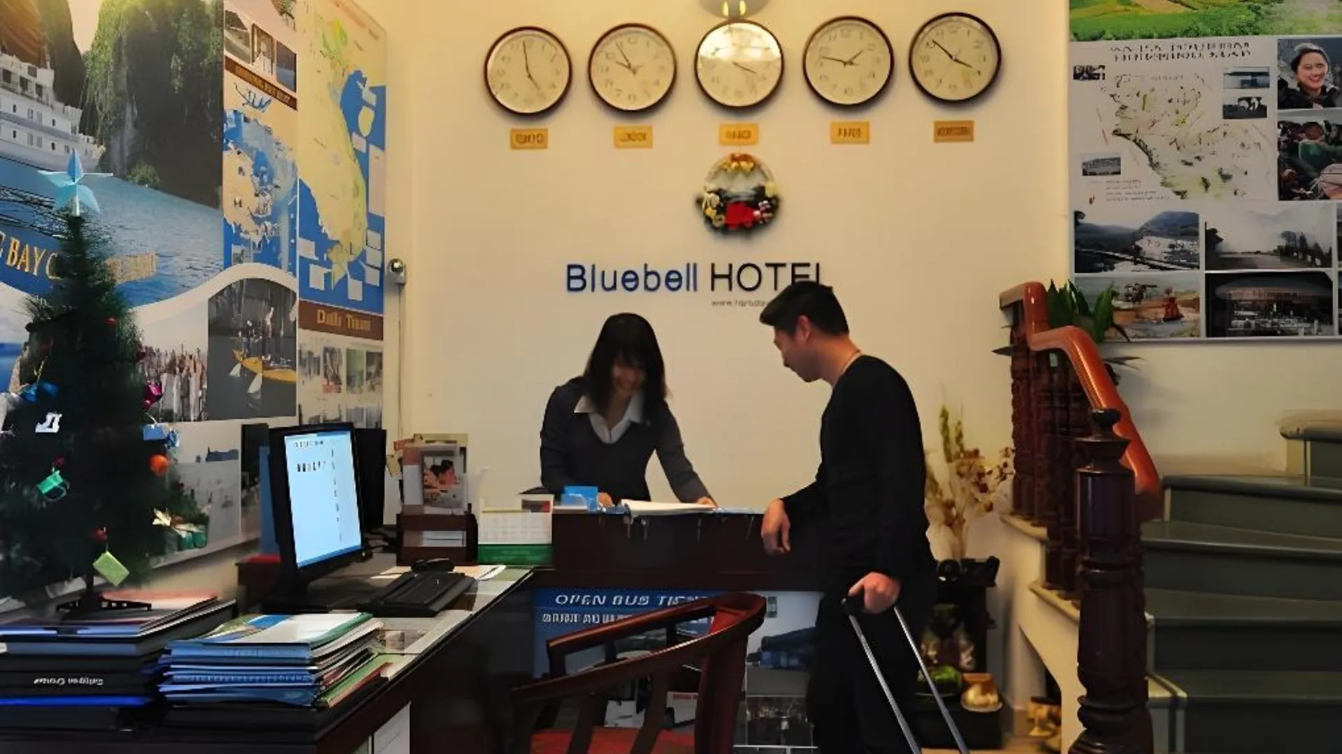 하노이 블루벨 호텔 1성급 호텔 수영장