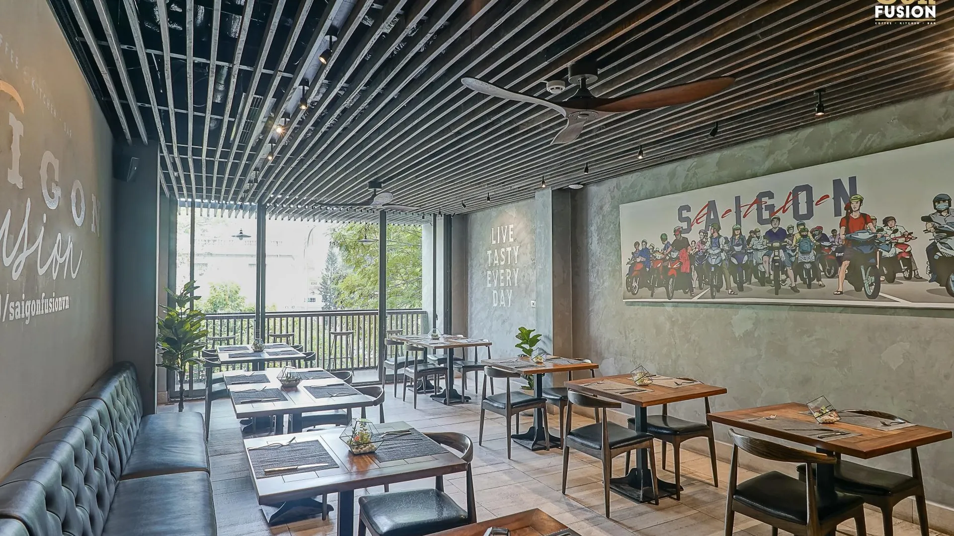 호치민 트리플 E 파인 아트 뮤지엄 3성급 호텔 레스토랑