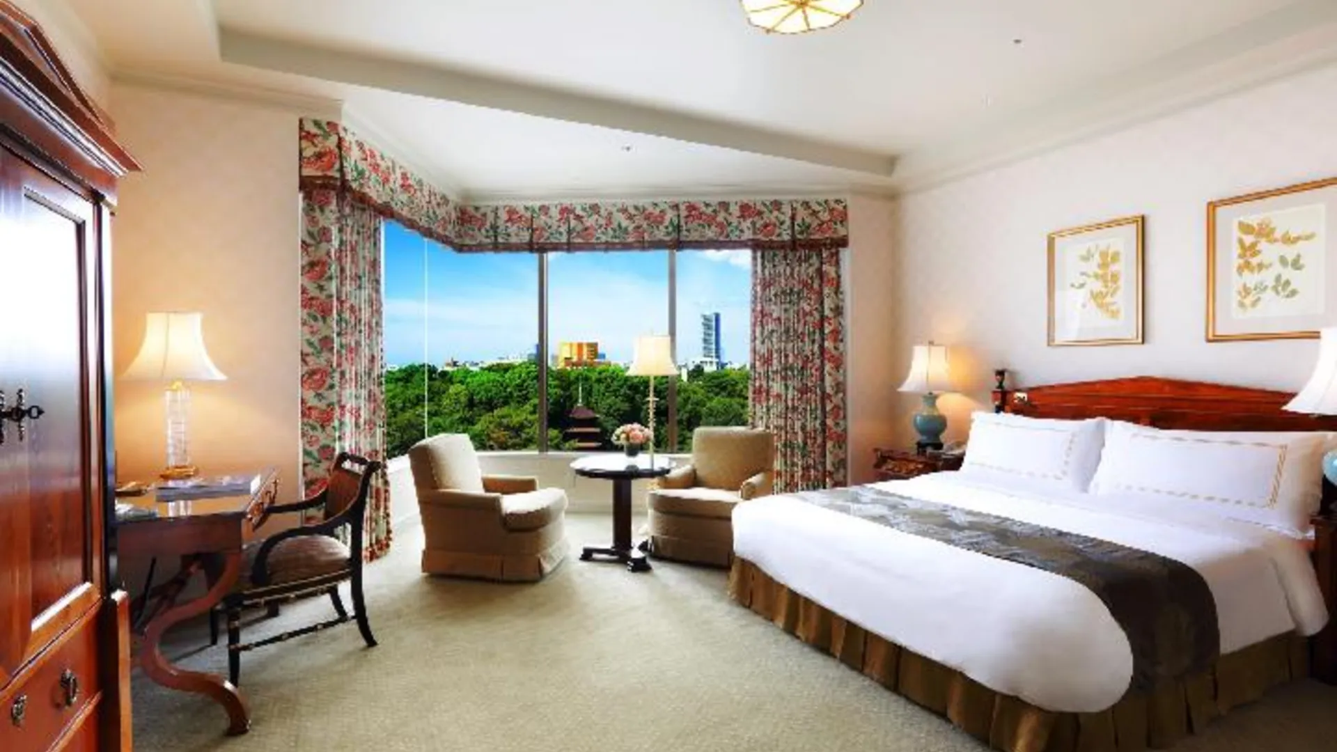 도쿄 / 동경 호텔 친잔소 도쿄 5성급 호텔 전망