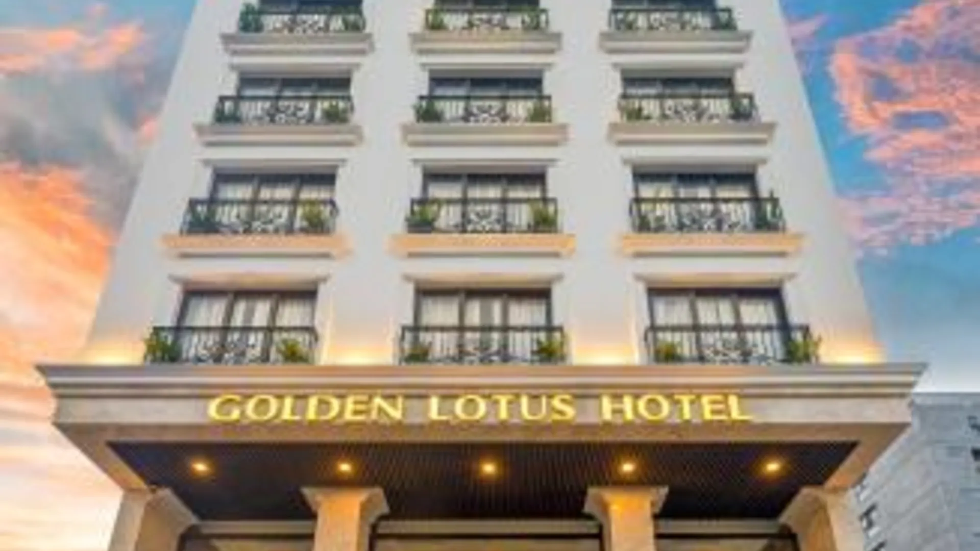 다낭 골든 로터스 호텔 다낭 - 루프탑 바 오션뷰 4성급 호텔 로비