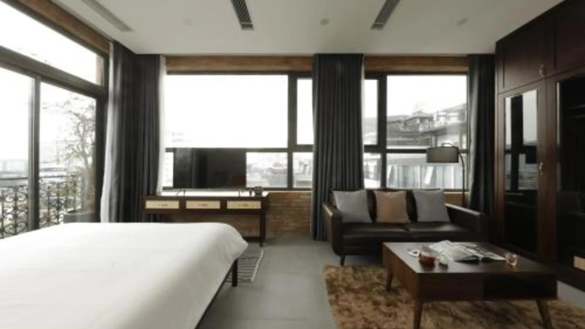 하노이 Mersey Central Hanoi Apart'Hotel 3성급 호텔 스위트룸