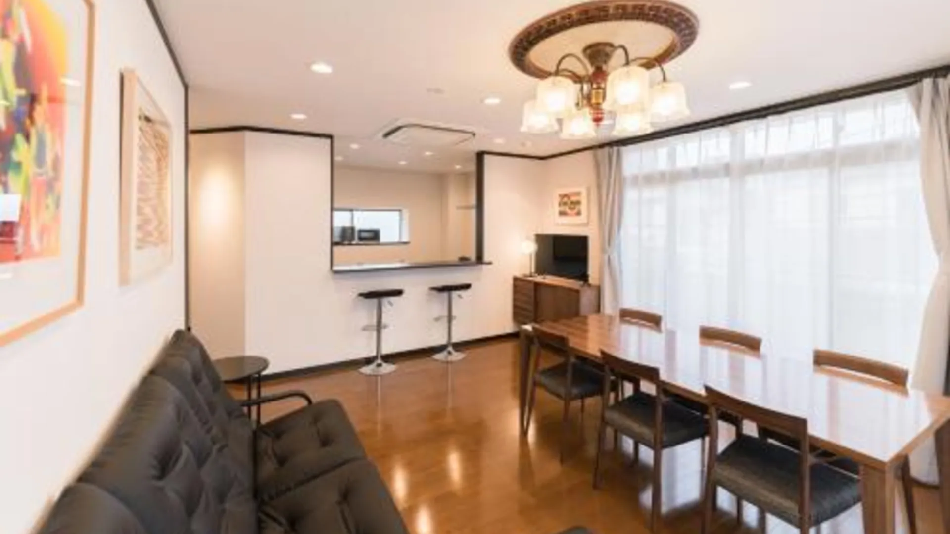 후쿠오카 Flower Base KIKU 4성급 게스트하우스 부대시설