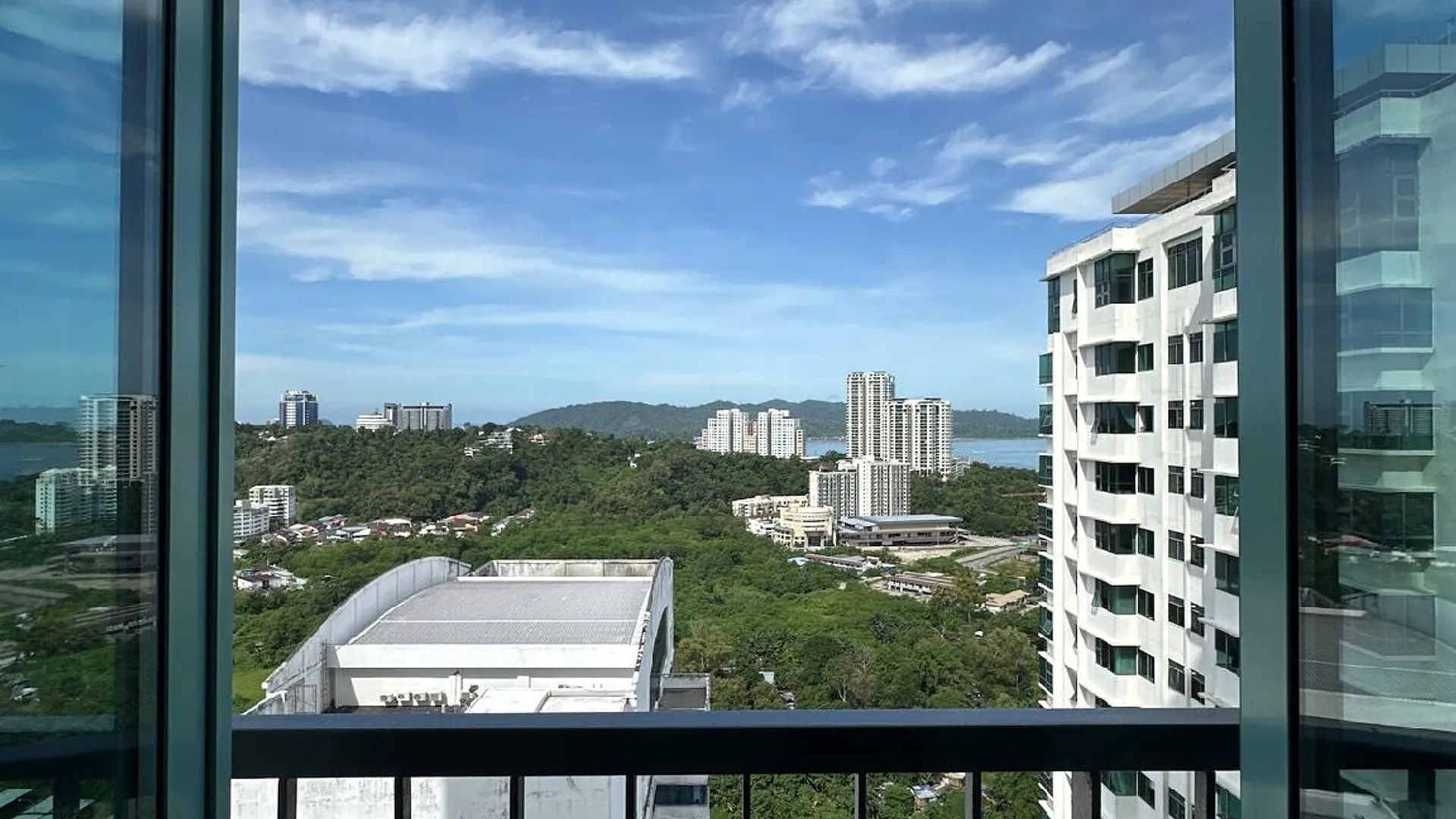 코타키나발루 중심 업무 지구 (CBD)의 아파트먼트 (m², 침실 1개, 프라이빗 욕실 1개) 3성급 싱글룸 외관