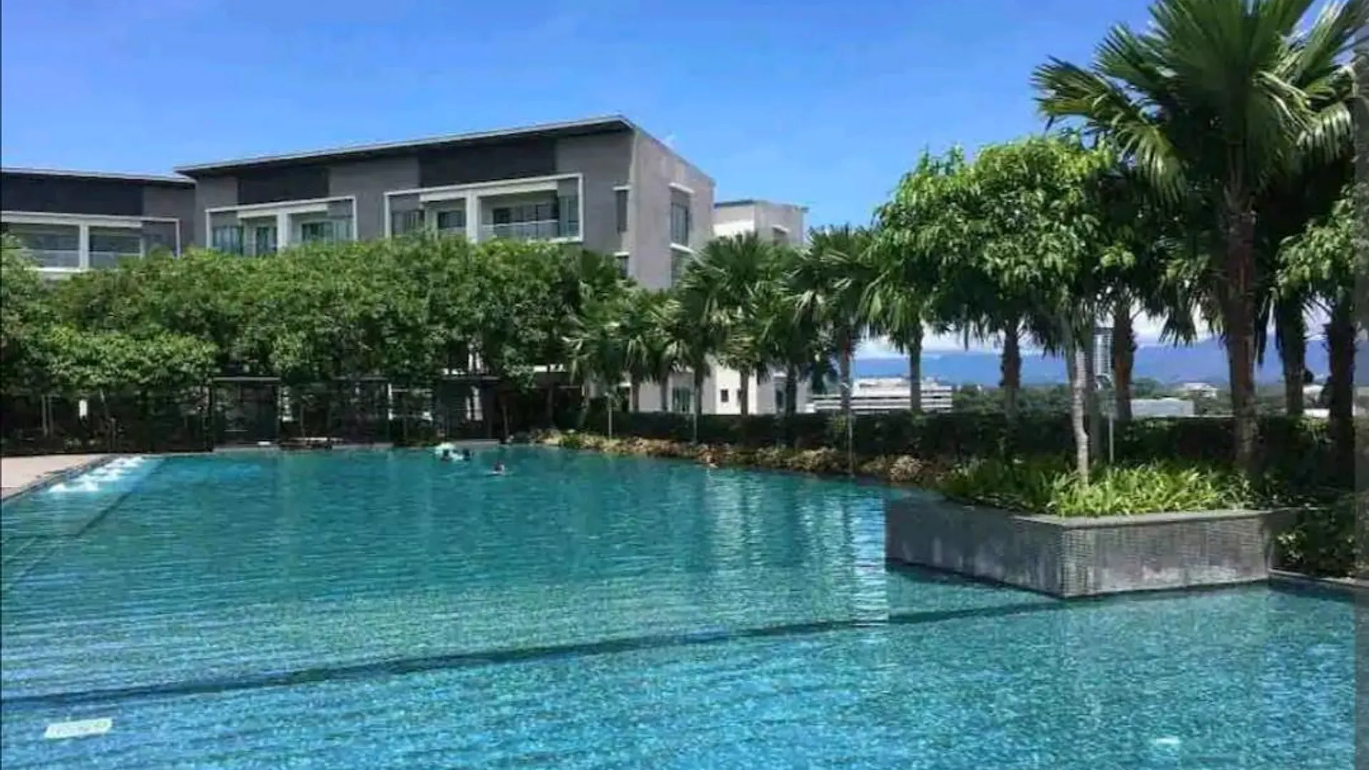 코타키나발루 쿠알라 펜유의 아파트먼트 (85m², 침실 1개, 프라이빗 욕실 1개) 3성급 싱글룸 로비