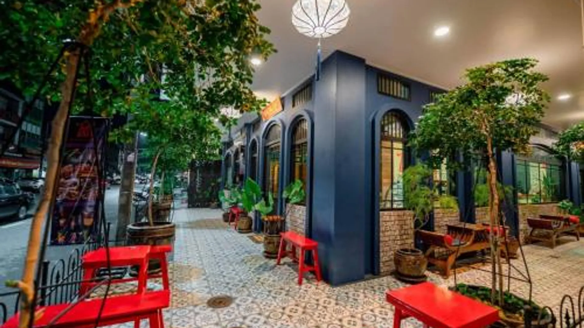 핫야이 Lynlan Hostel and Cafe Linlan Lunyan Hostel and Cafe 3성급 호텔 레스토랑