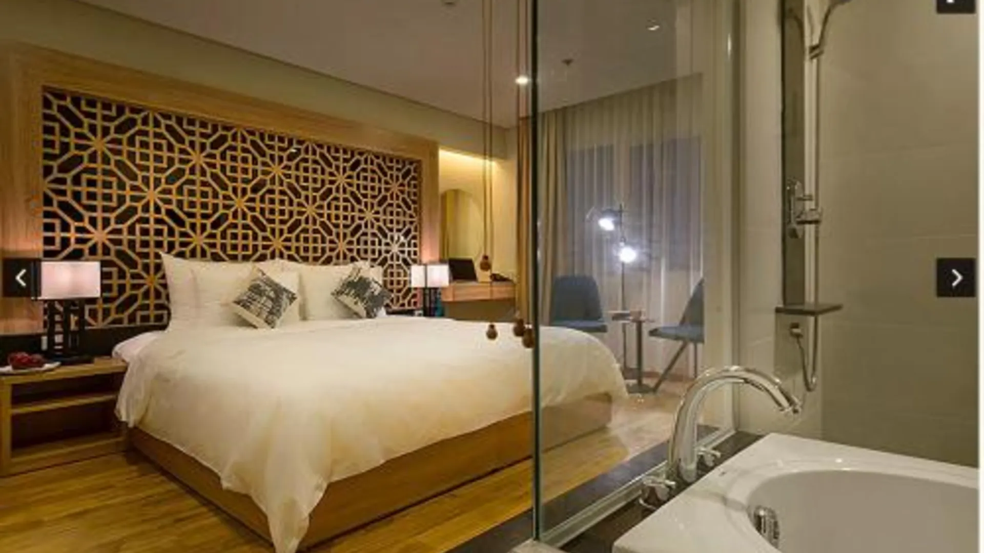 호치민 제미니 사이공 럭셔리 1성급 호텔 스위트룸