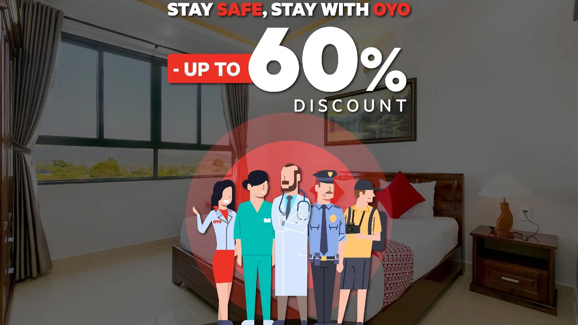 호치민 응안 하 호텔 2성급 호텔 객실